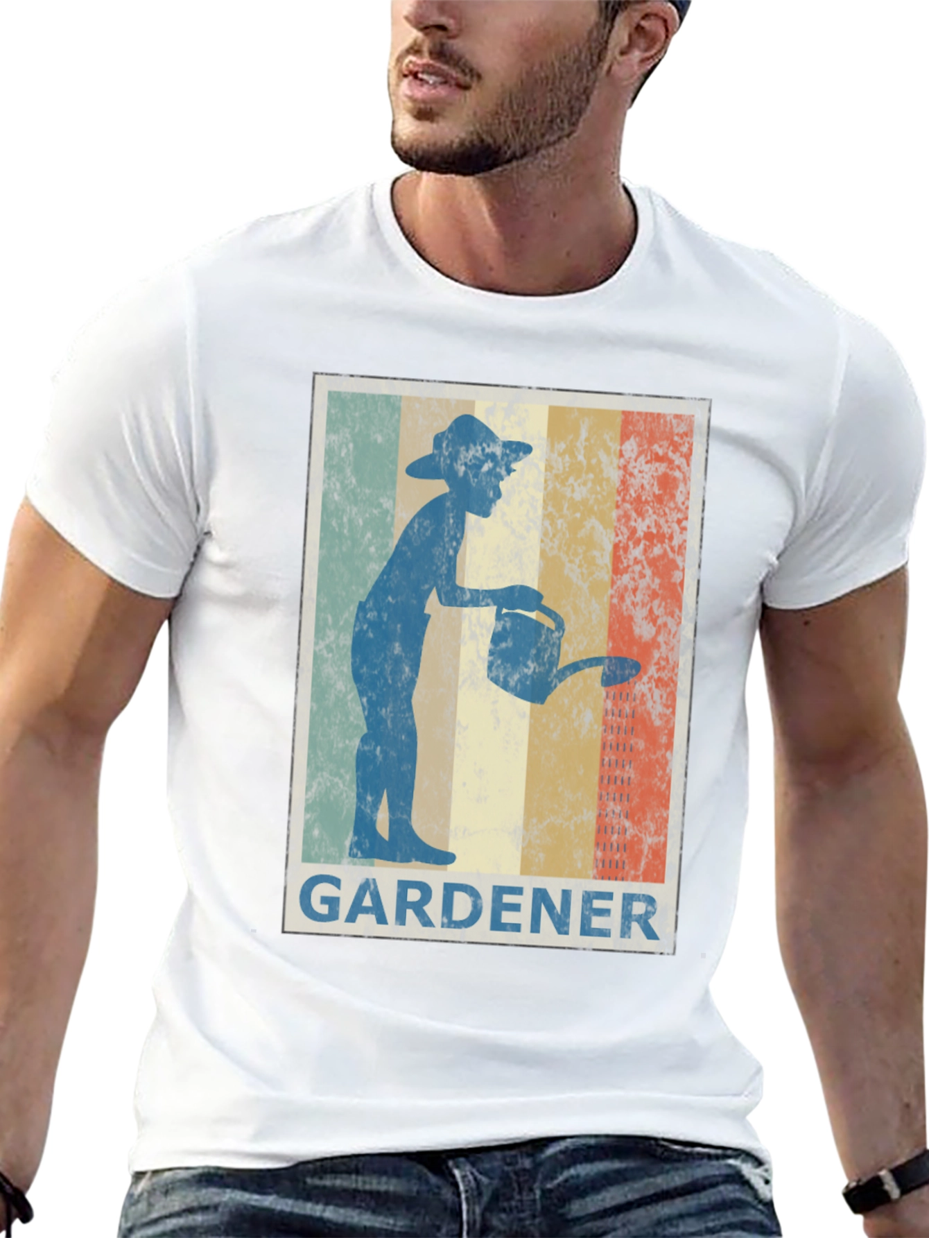 Gardener Retro Style T-Shirt