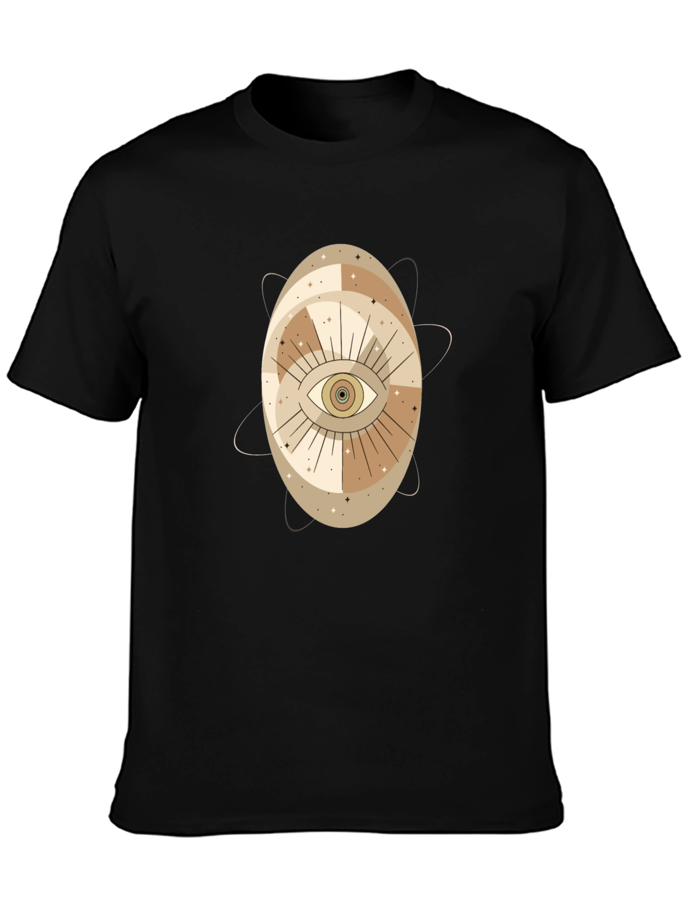Mystic Eye Graphic Tee - Black