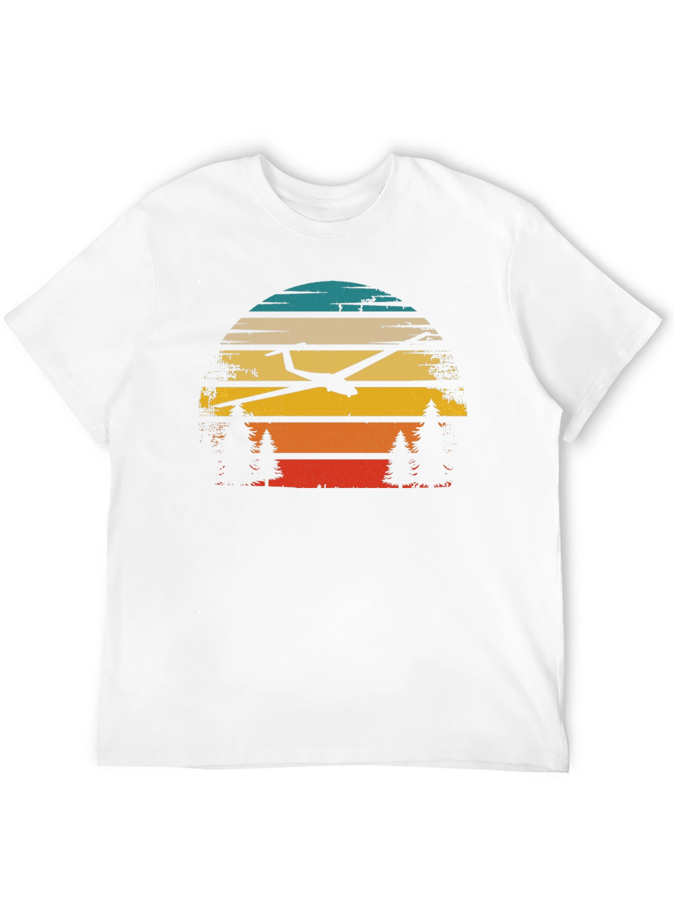Glider Sunset Graphic T-Shirt