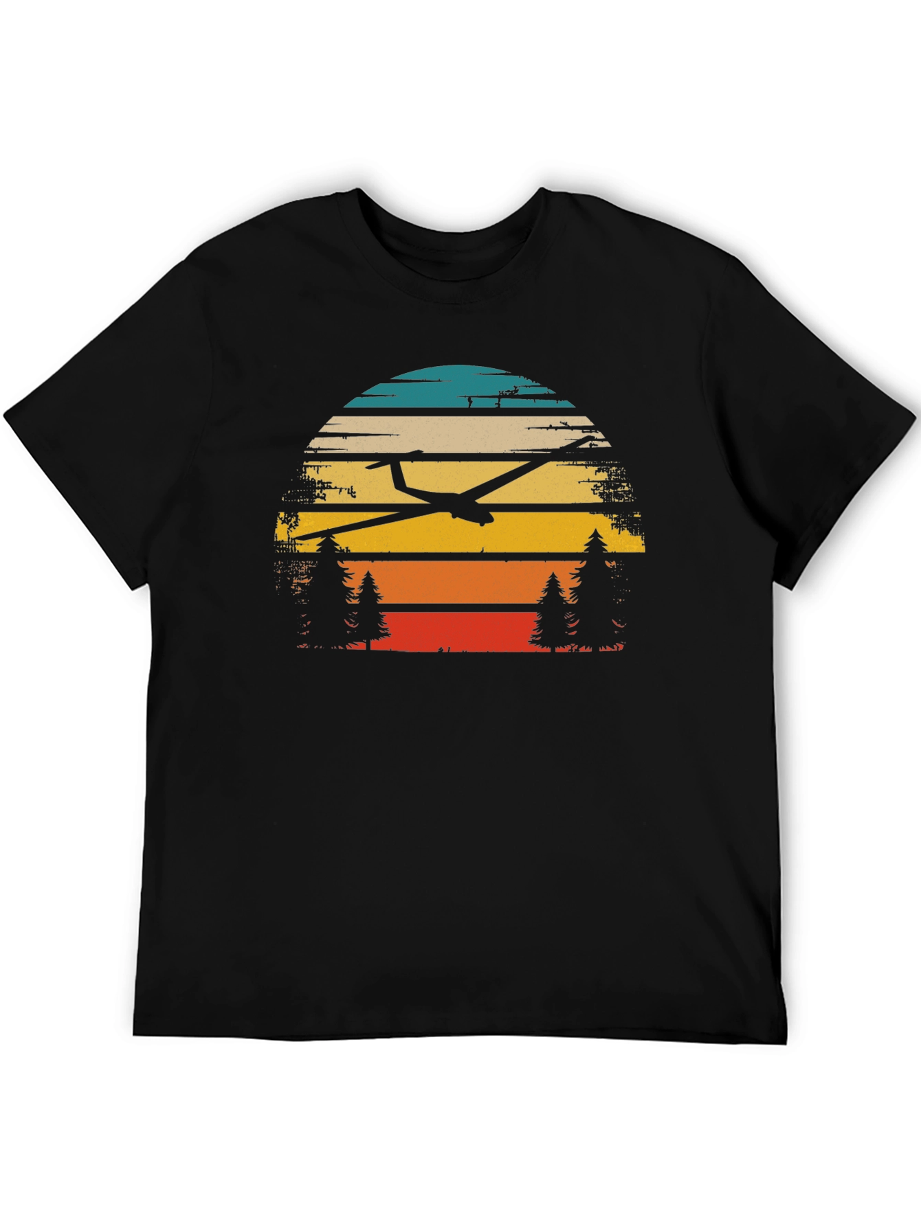 Glider Sunset Graphic T-Shirt