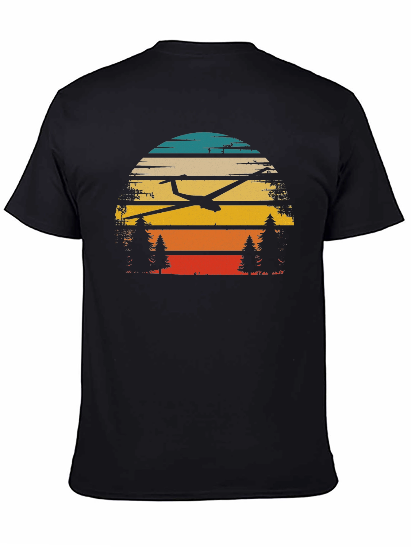 Glider Sunset Graphic T-Shirt