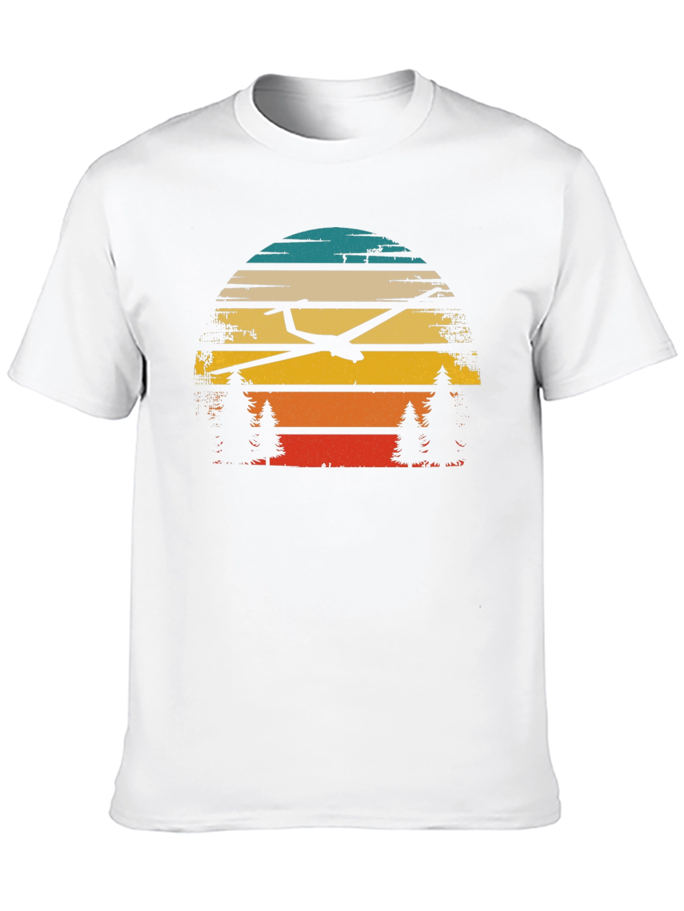 Glider Sunset Graphic T-Shirt