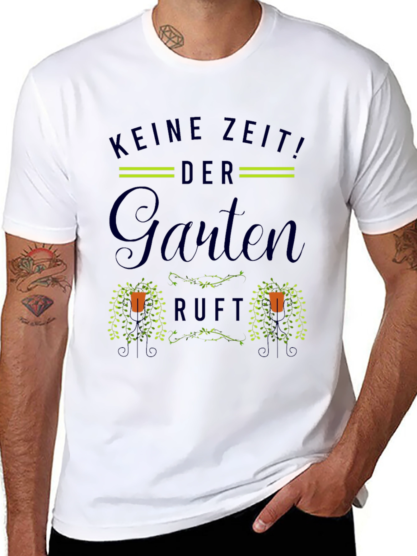 Gardening T-Shirt: No Time! The Garden Calls