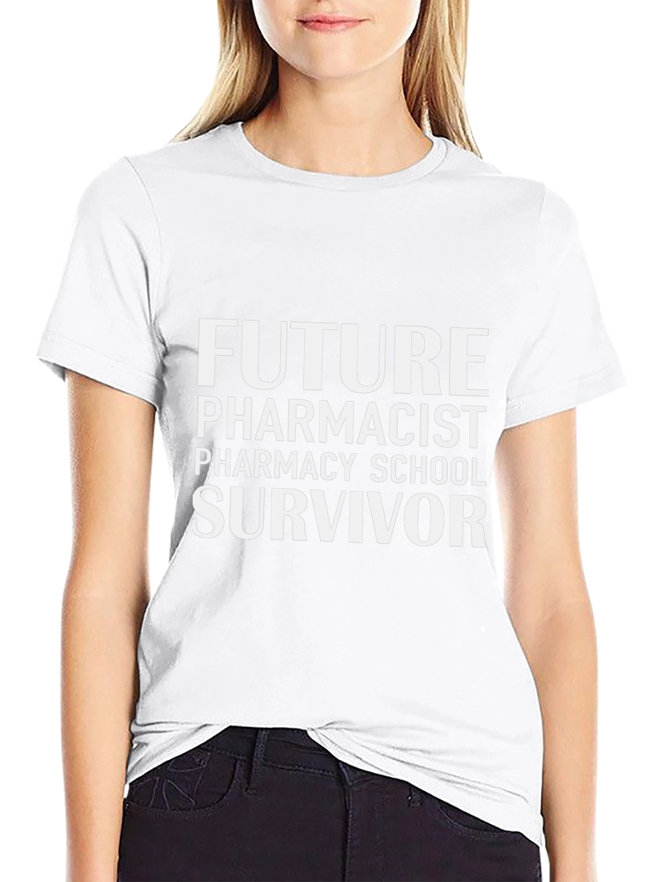Future Pharmacist Survivor Black T-Shirt