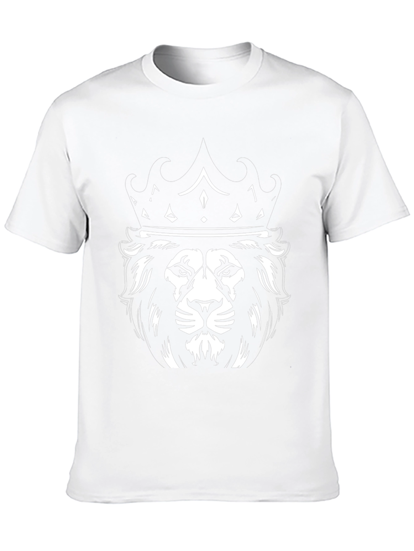 Lion King Graphic Tee - Black Cotton T-Shirt