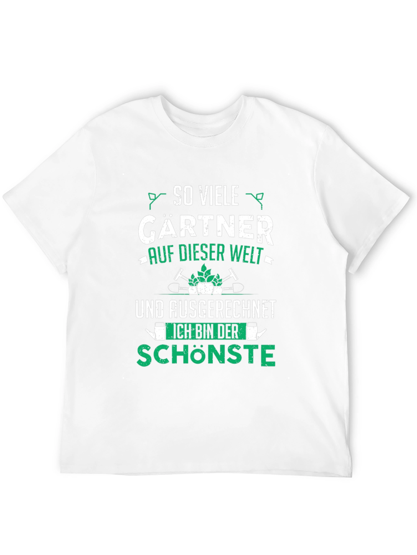 Gardener T-Shirt - So Viele Gärtner Schönste Design