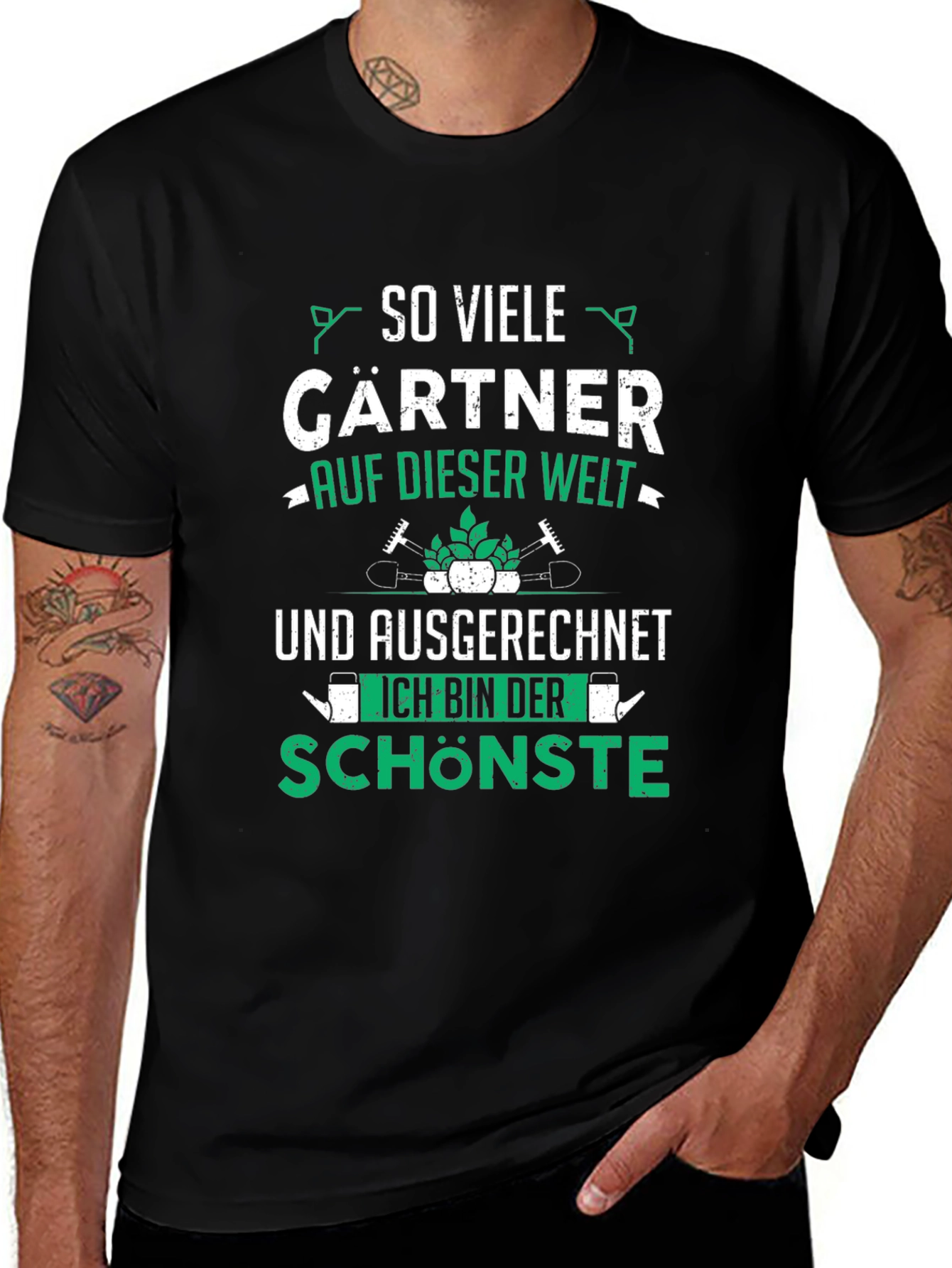 Gardener T-Shirt - So Viele Gärtner Schönste Design