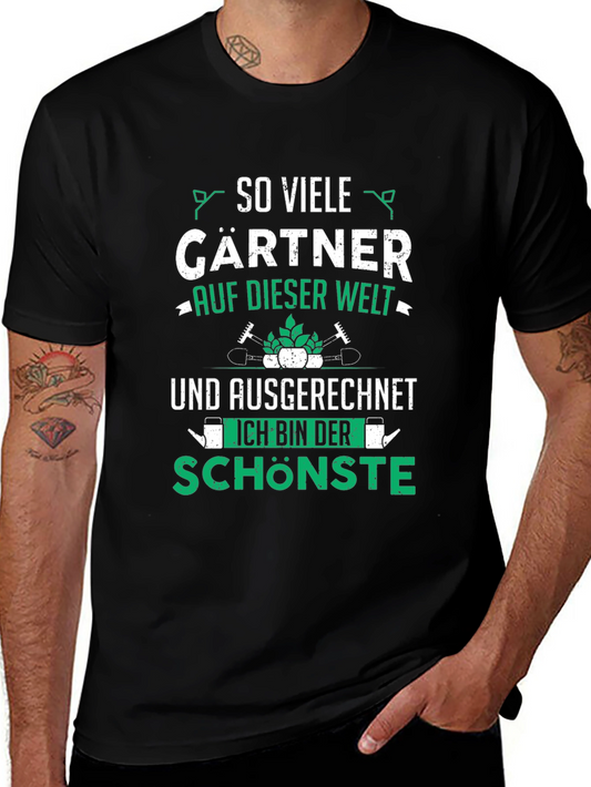 Gardener T-Shirt - So Viele Gärtner Schönste Design