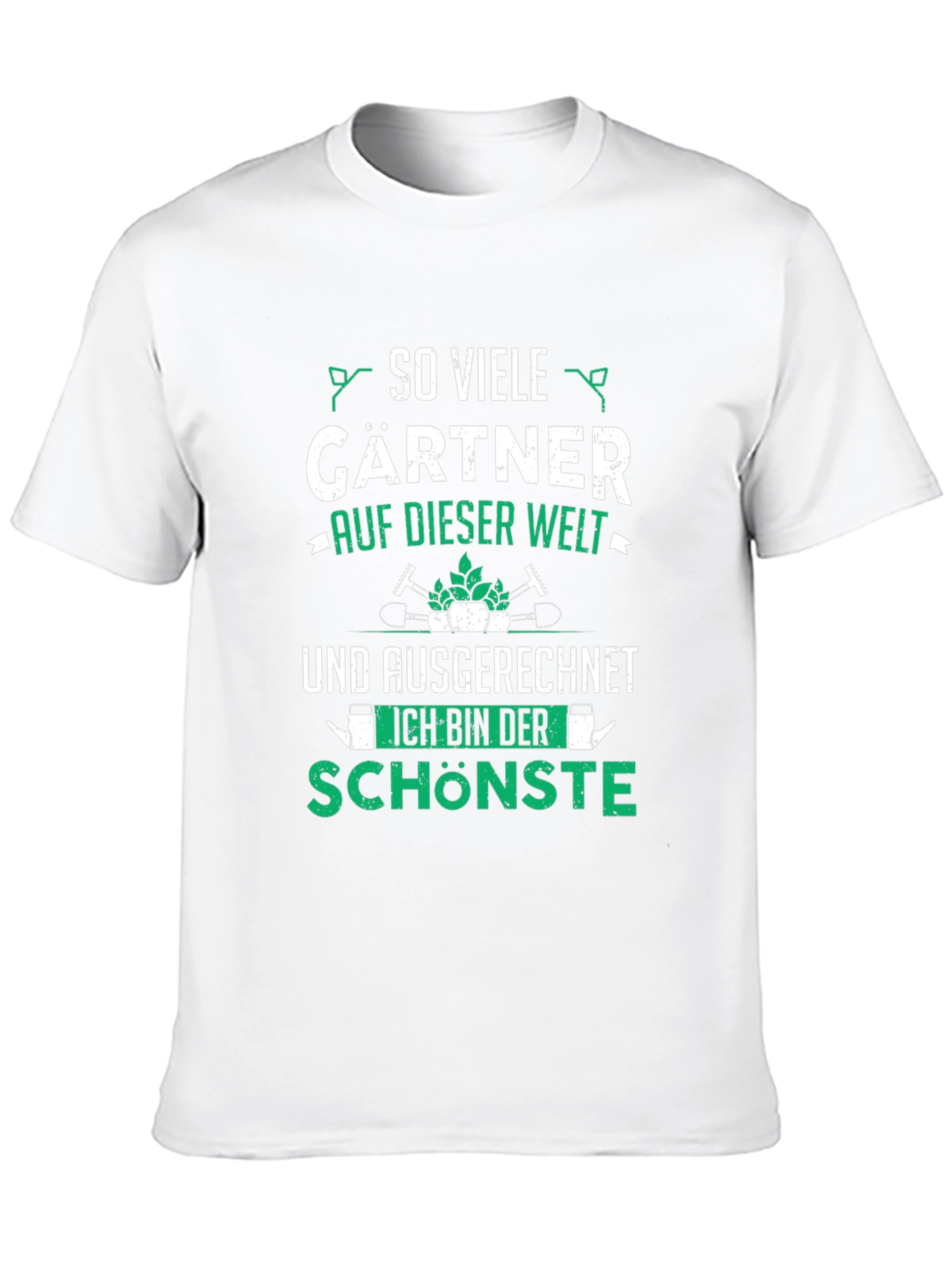 Gardener T-Shirt - So Viele Gärtner Schönste Design