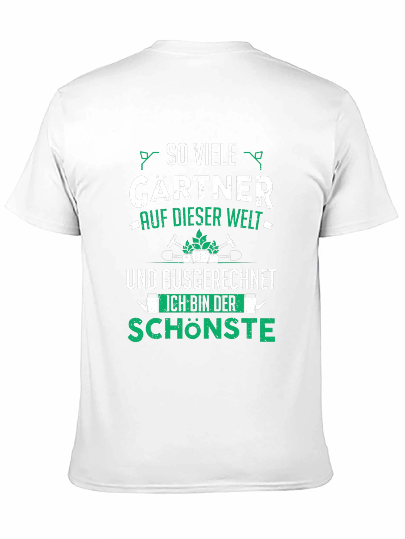 Gardener T-Shirt - So Viele Gärtner Schönste Design