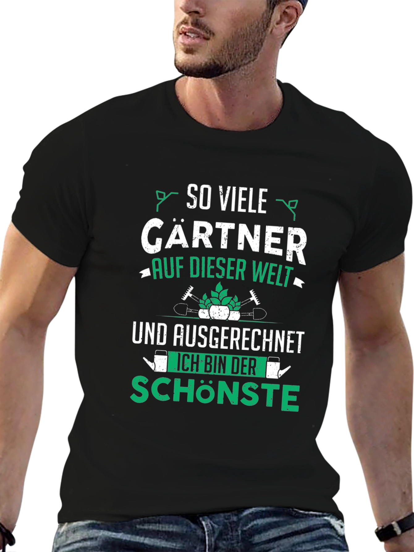 Gardener T-Shirt - So Viele Gärtner Schönste Design