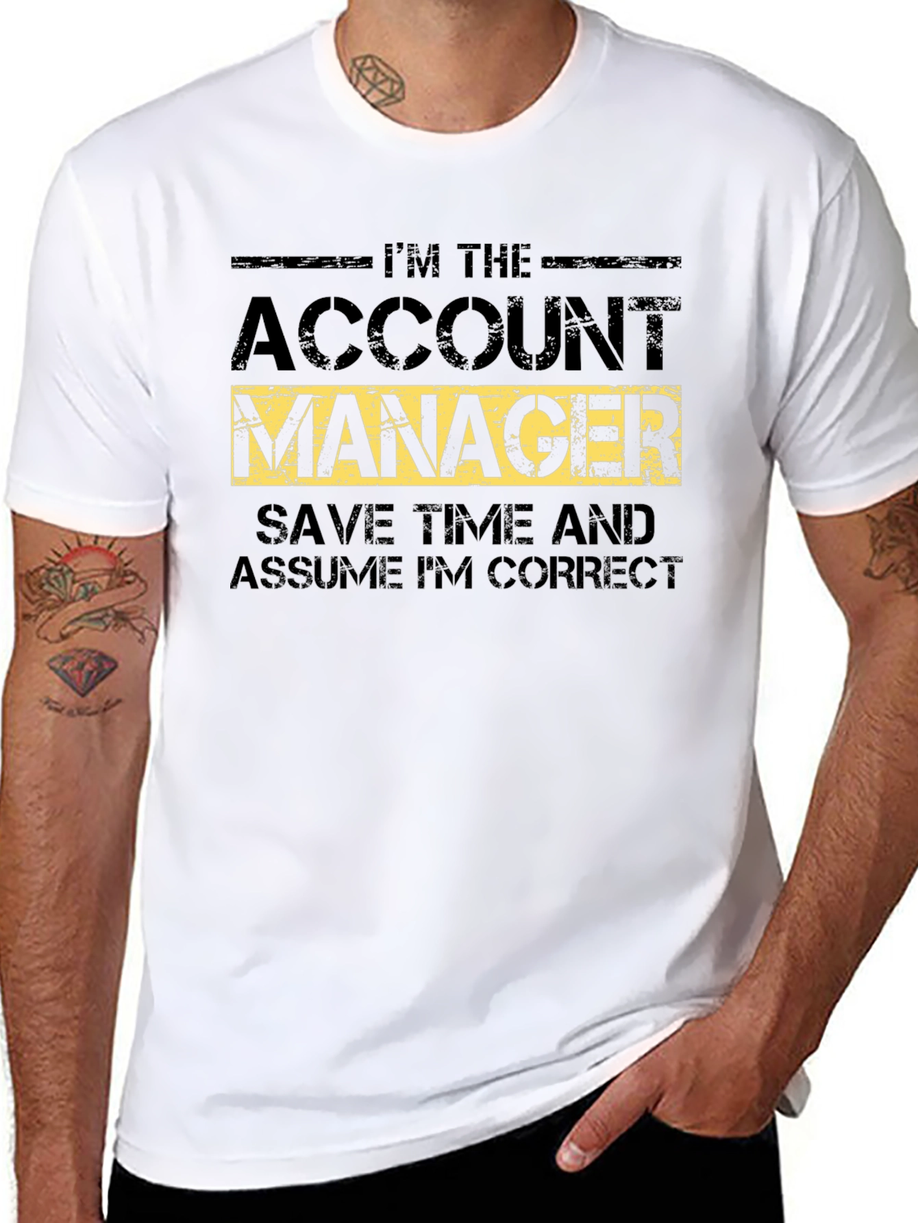 Account Manager Humor T-Shirt
