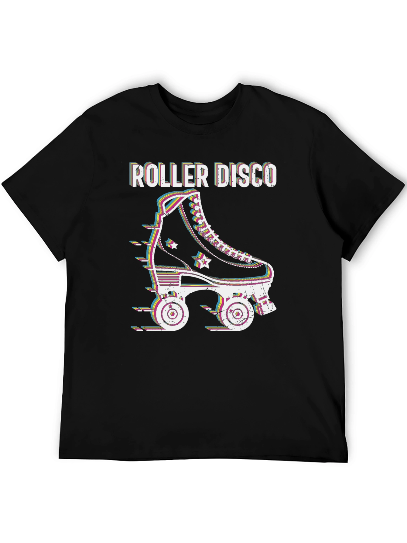 Retro Roller Disco Graphic Tee