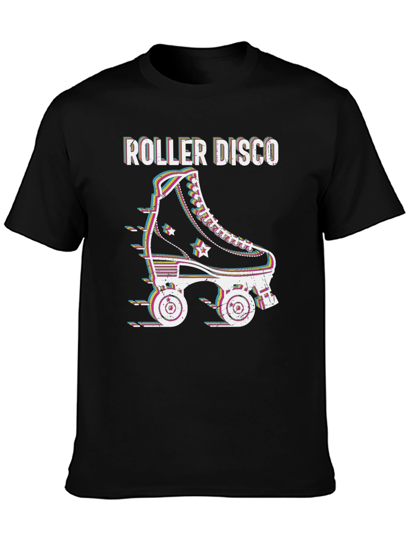 Retro Roller Disco Graphic Tee