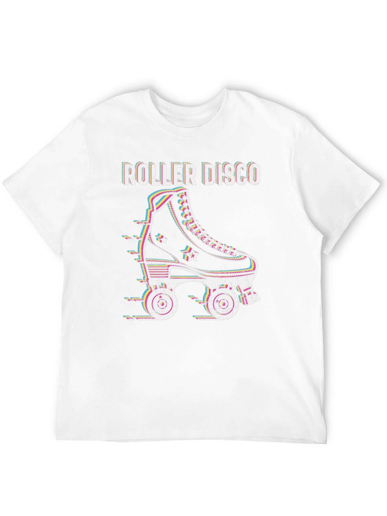 Retro Roller Disco Graphic Tee