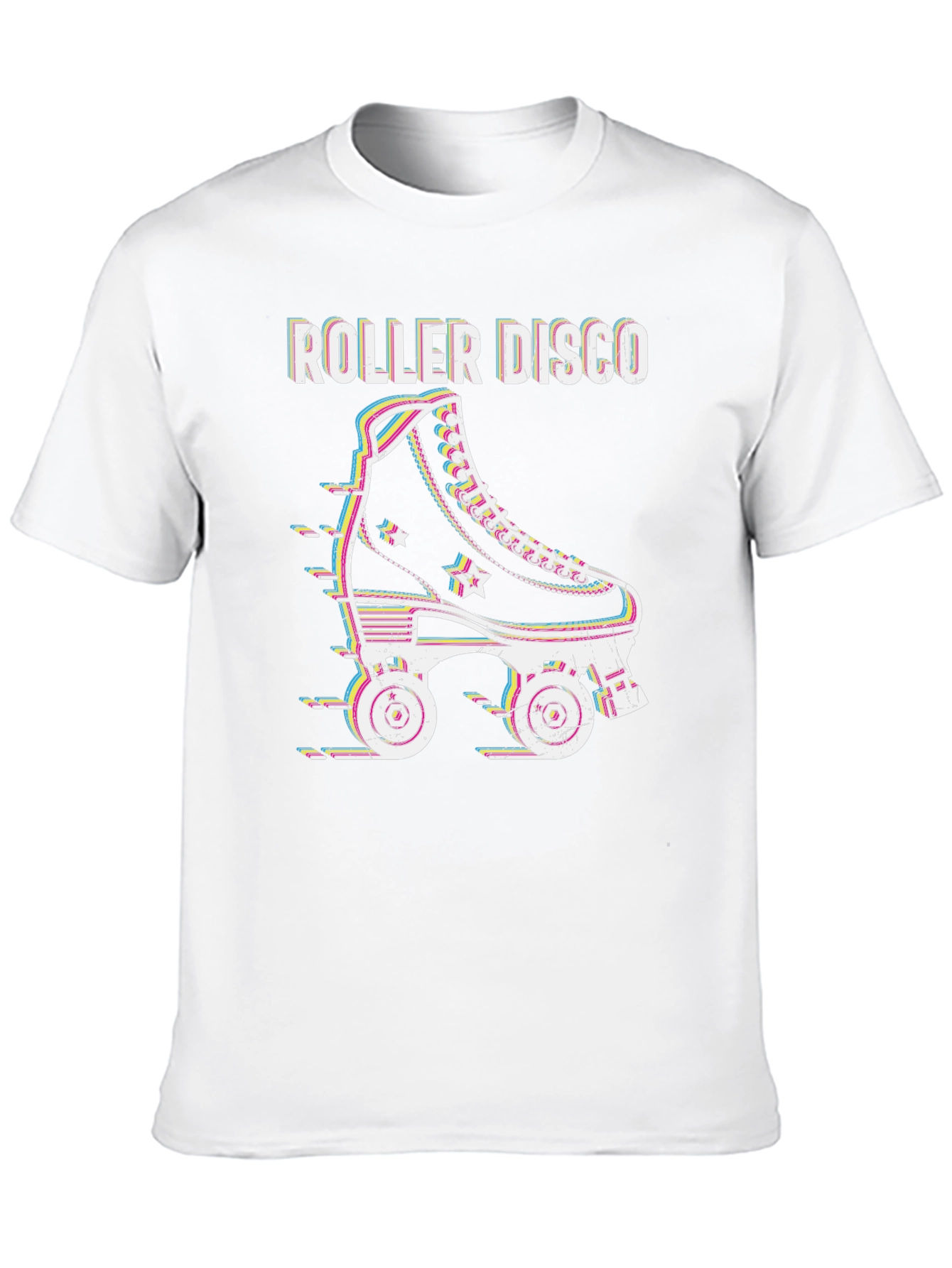 Retro Roller Disco Graphic Tee