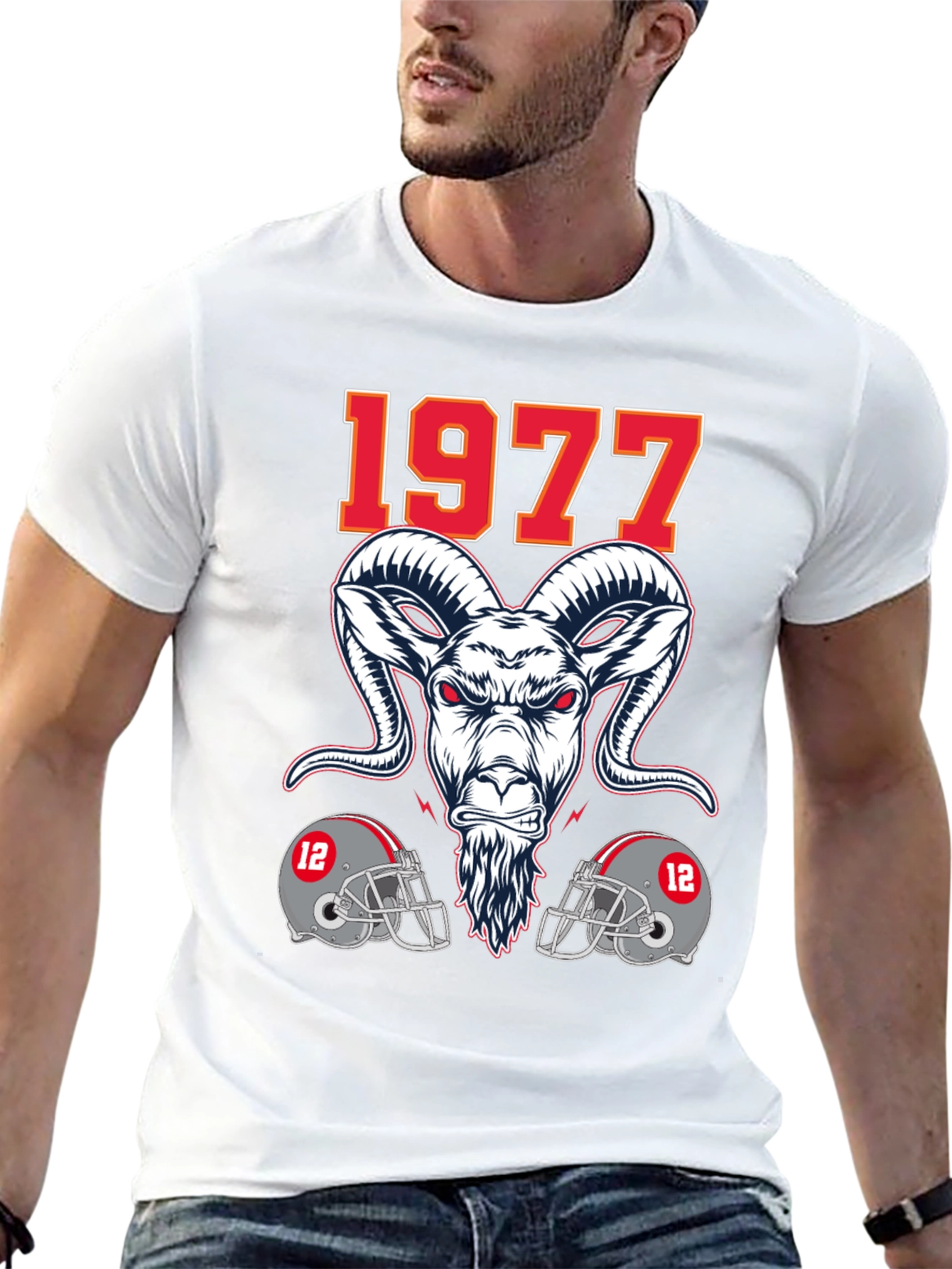 1977 Goat Graphic Tee