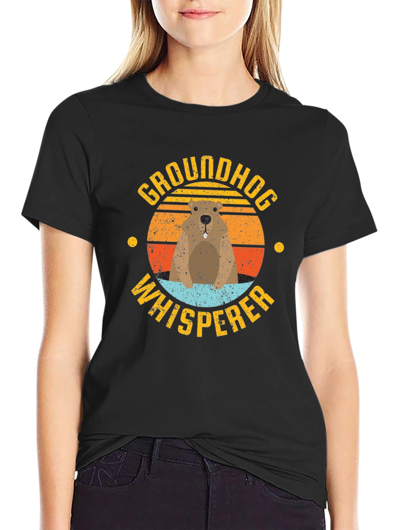 Groundhog Whisperer Graphic T-Shirt