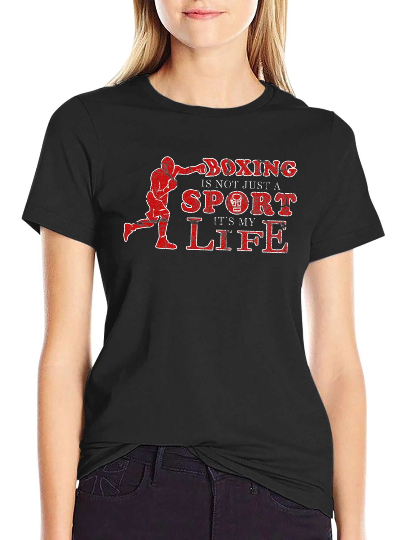 Boxing is My Life Graphic T-Shirt