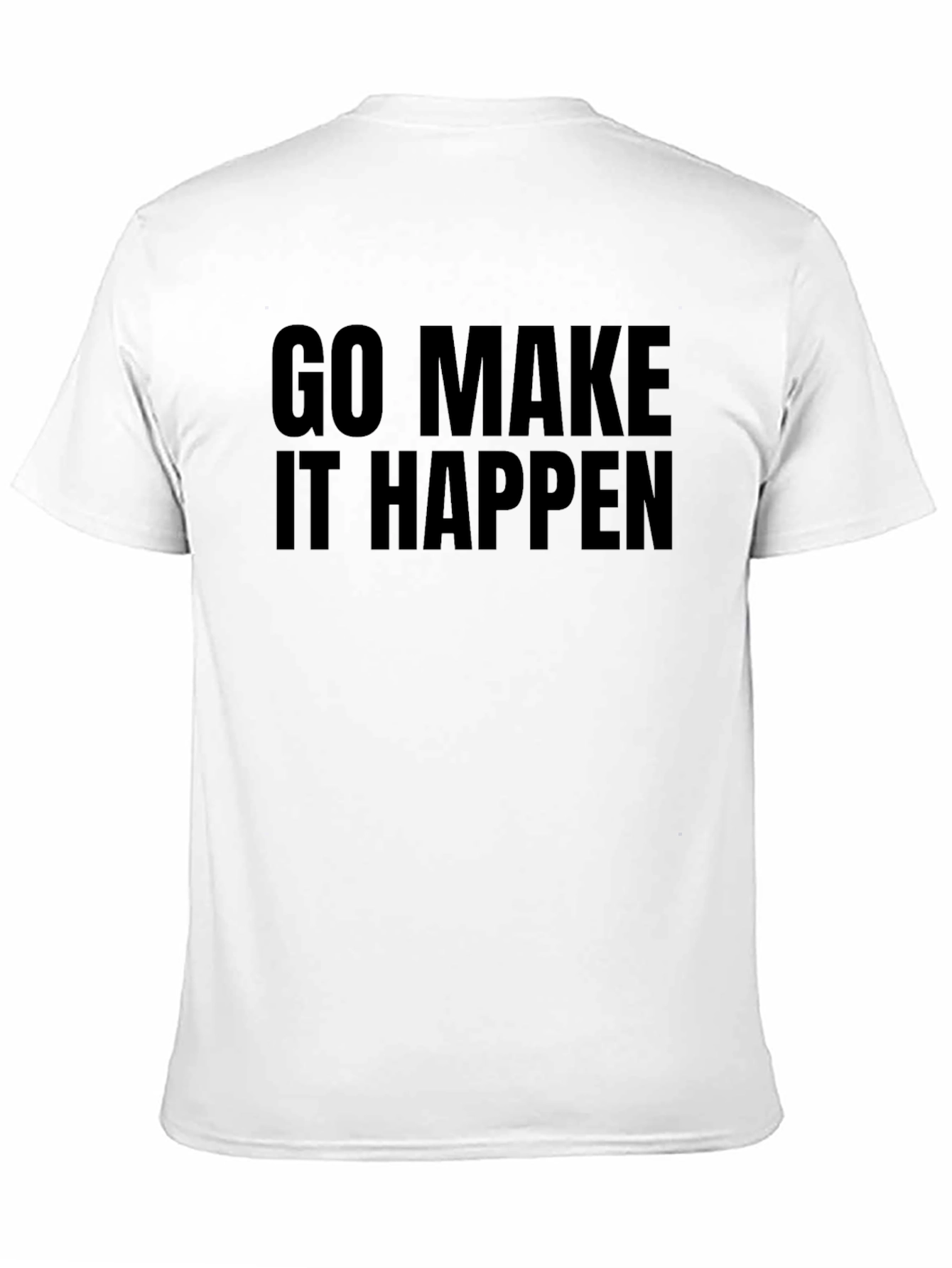 Inspirational Graphic Tee - Go Make It Happen