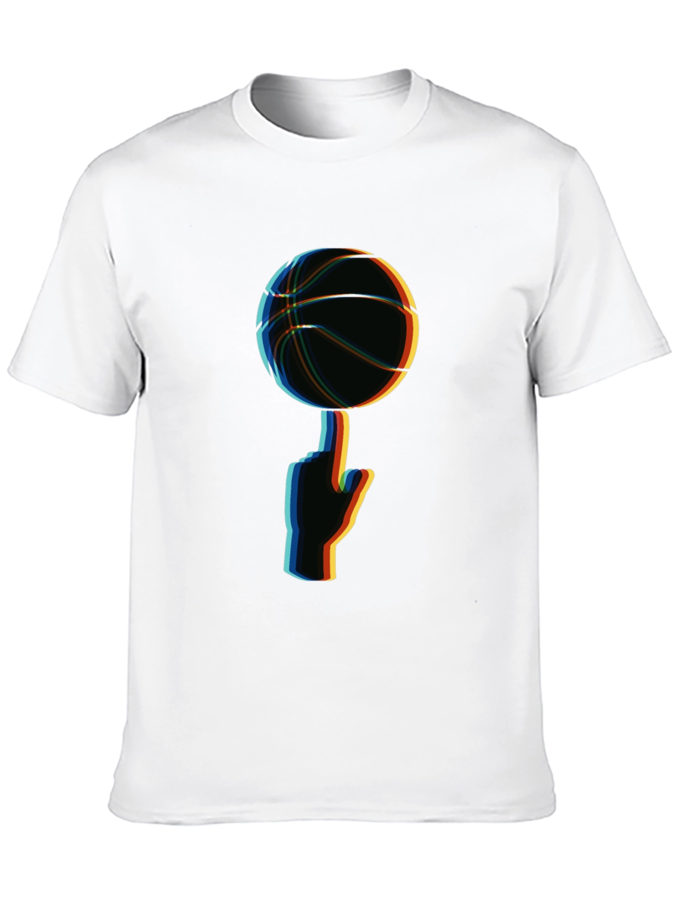 Basketball Finger Spin Graphic T-Shirt