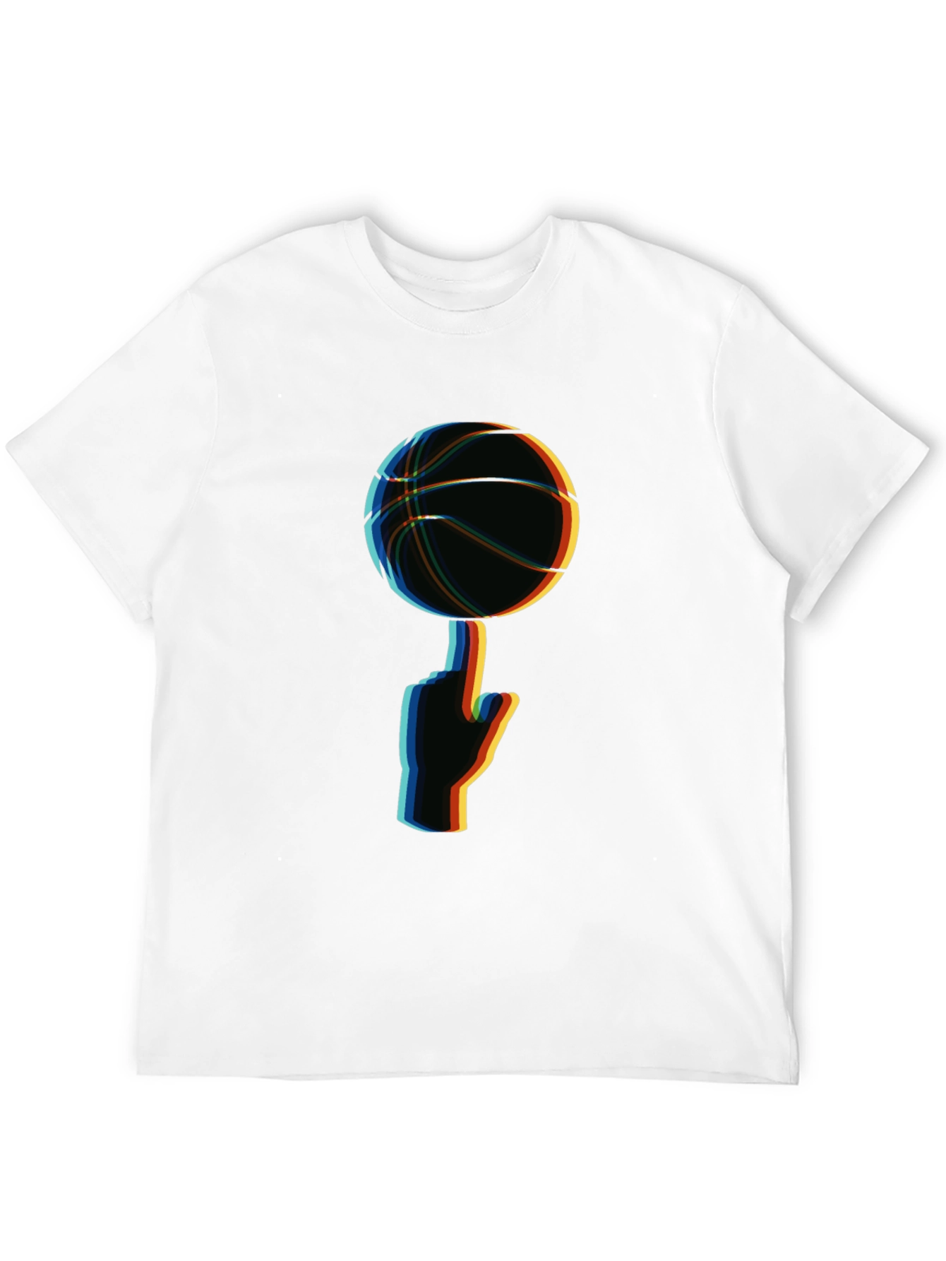 Basketball Finger Spin Graphic T-Shirt