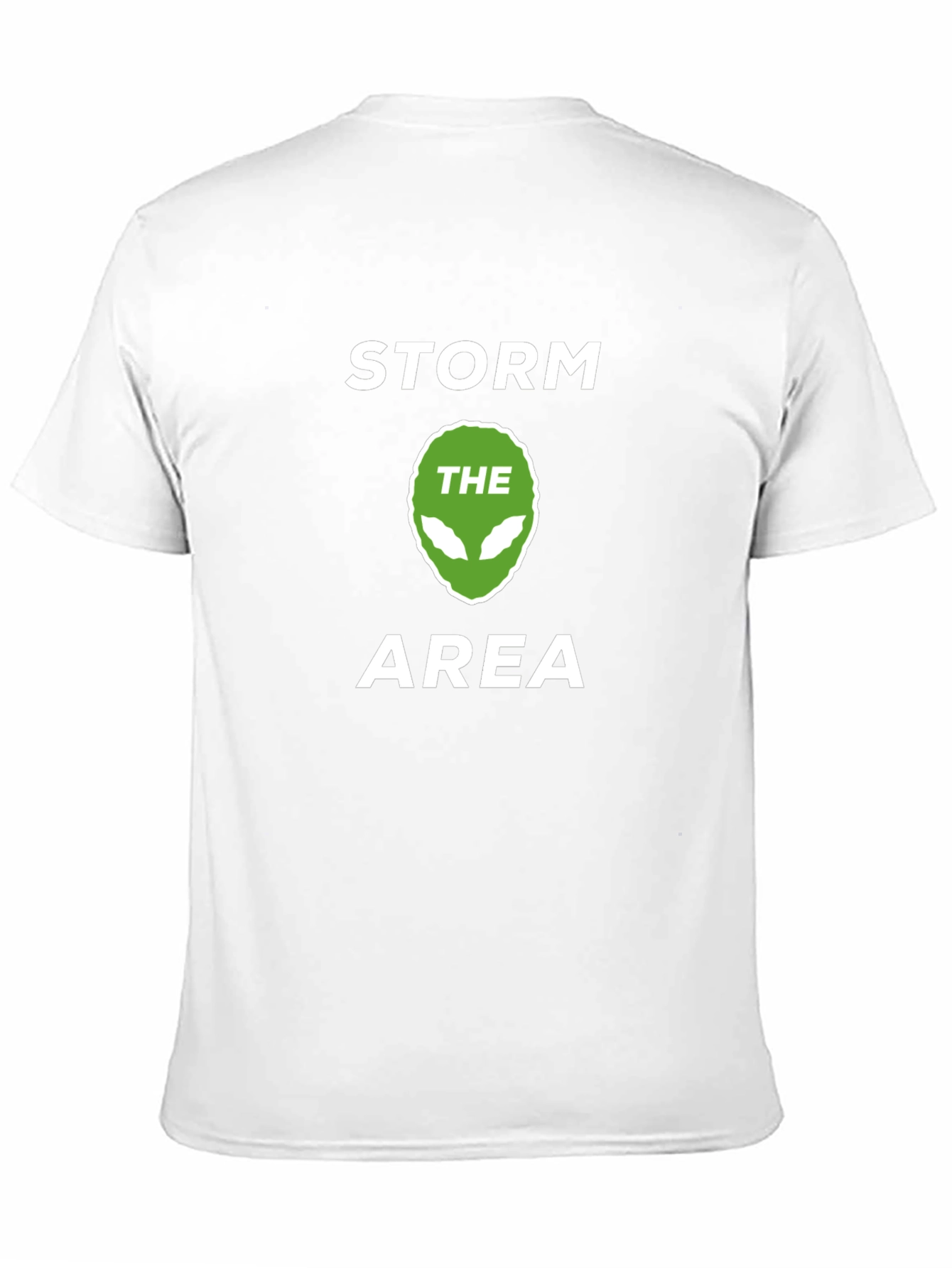 Storm The Area Alien Graphic T-Shirt