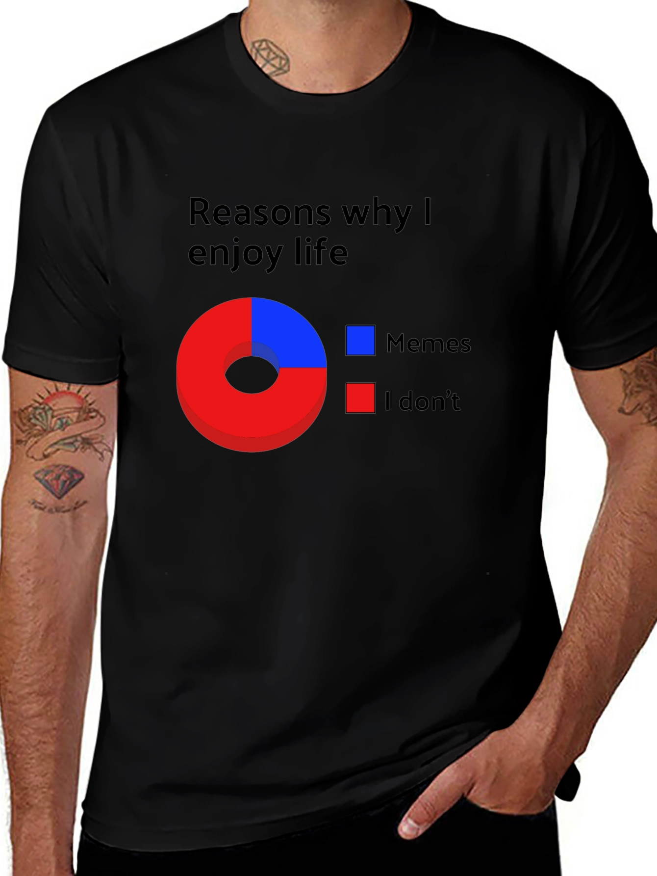 Reasons Why I Enjoy Life Graphic T-Shirt