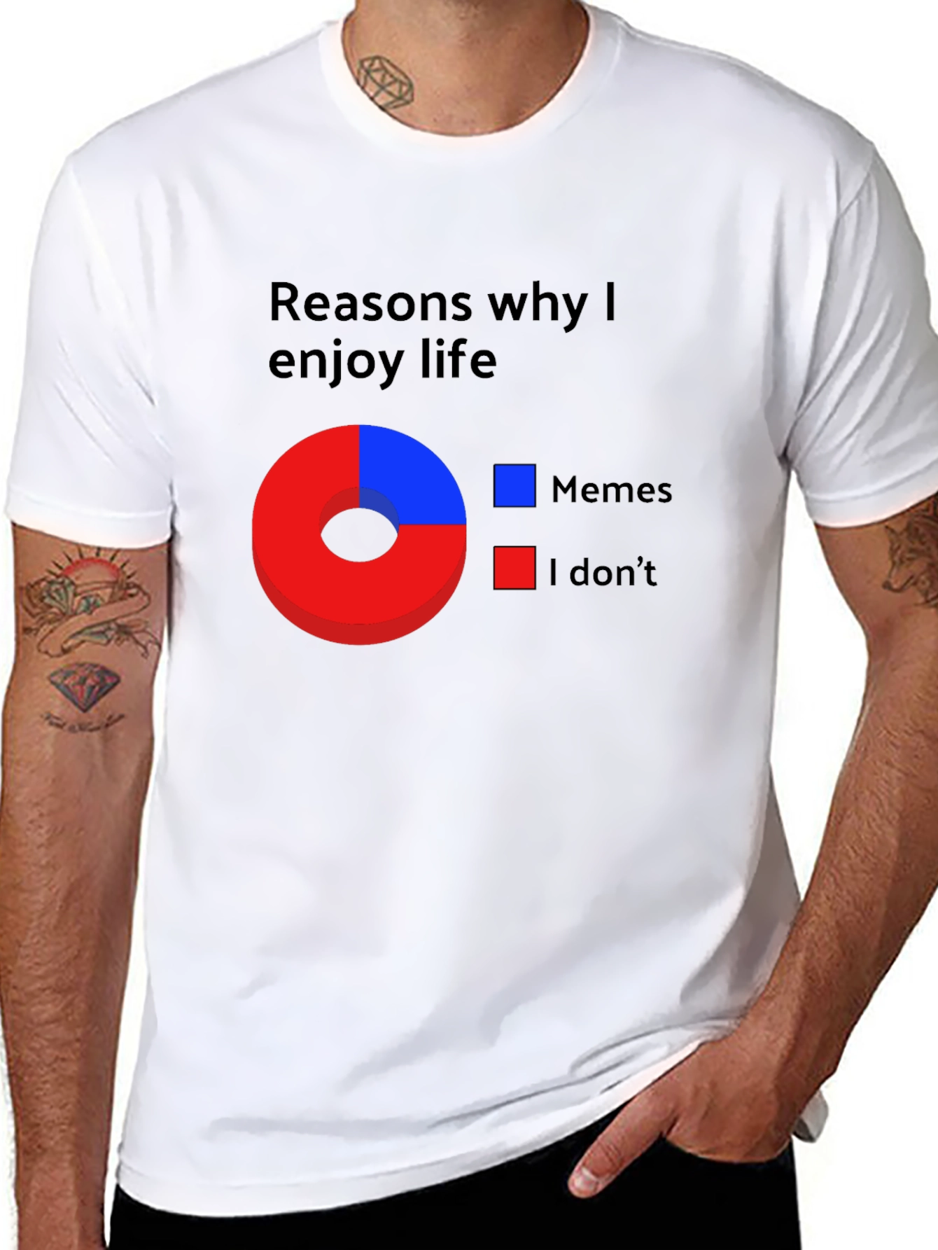 Reasons Why I Enjoy Life Graphic T-Shirt