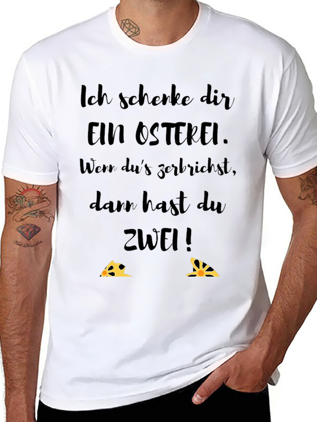 Easter Egg T-Shirt - Funny German Saying