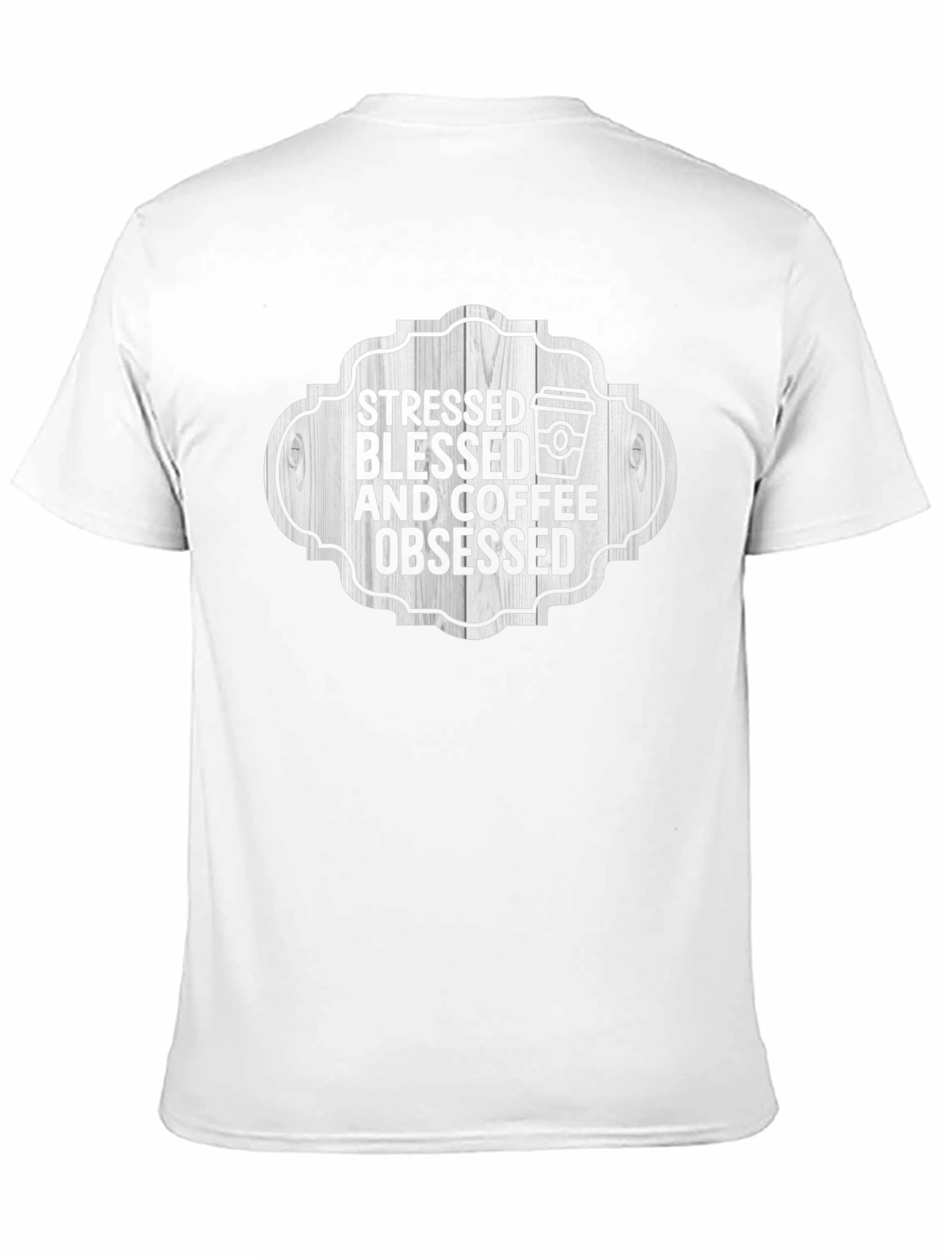 Stressed Blessed Coffee Obsessed T-Shirt