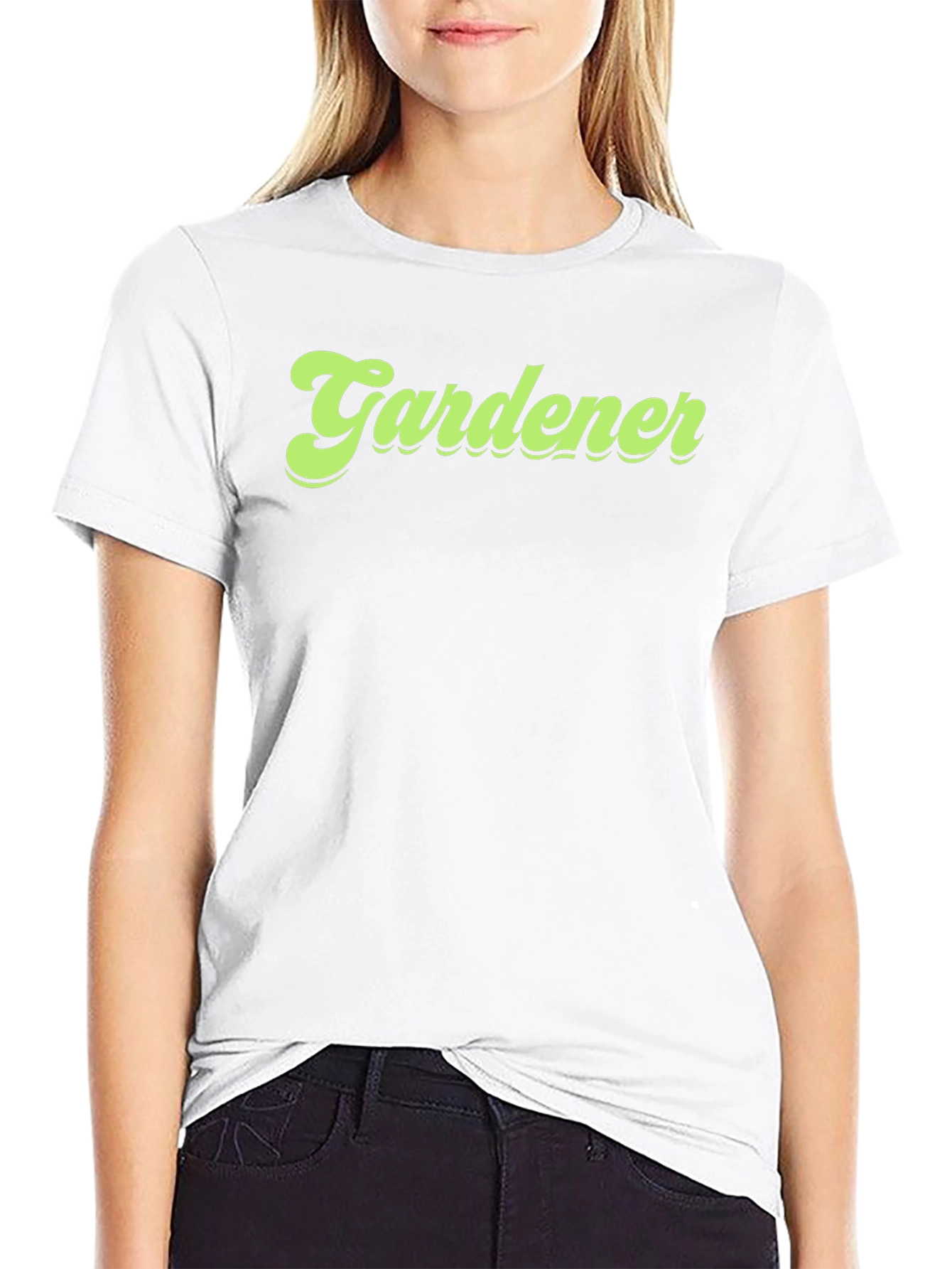 Gardener Graphic Tee -  Cool Black Shirt