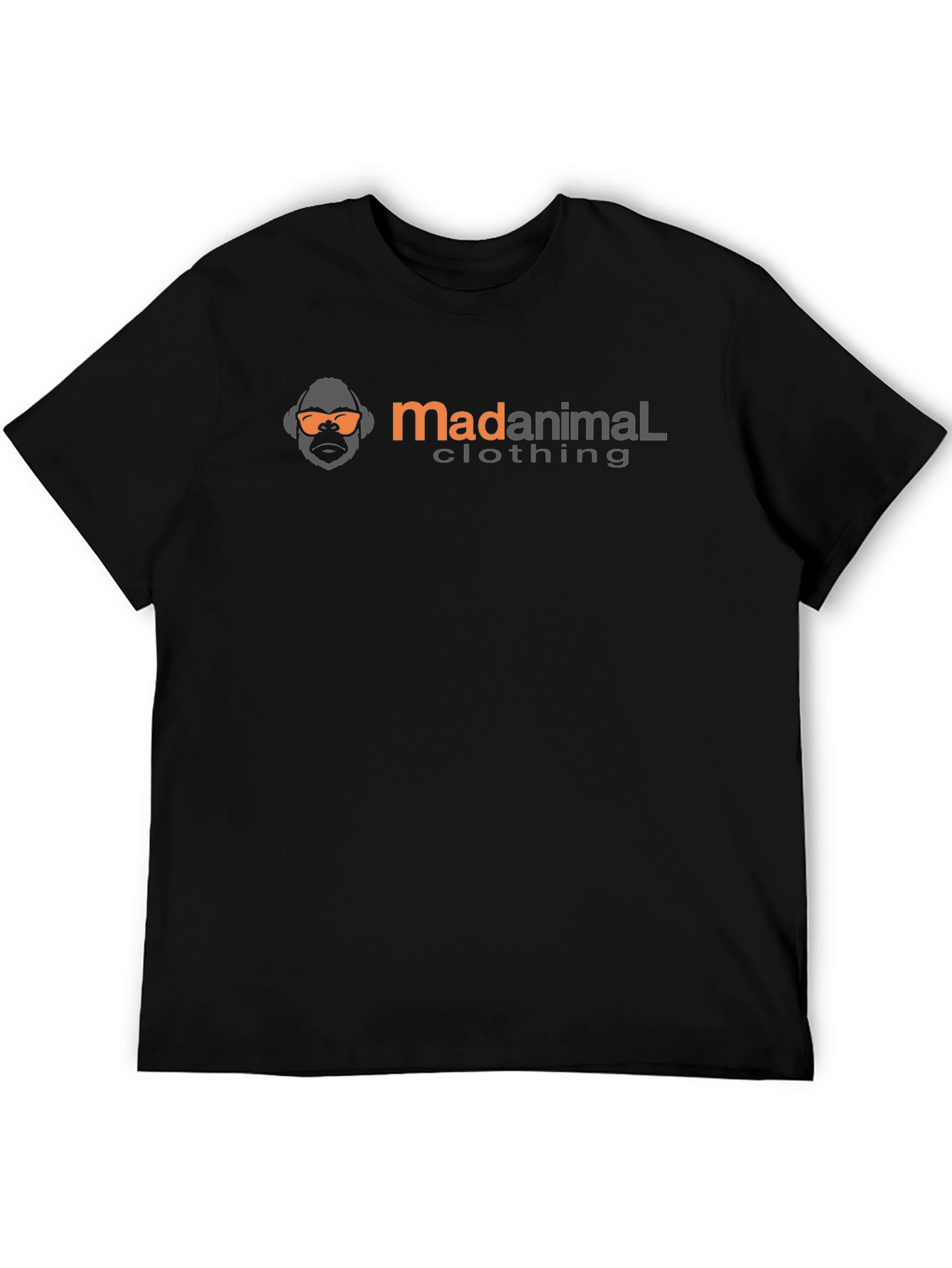 MadAnimal Clothing Black Graphic Tee