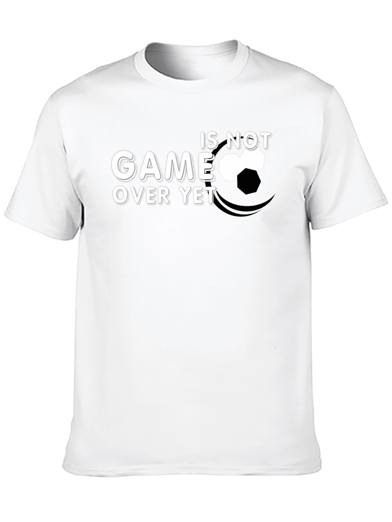 Game Over Yet? Mens Graphic T-Shirt