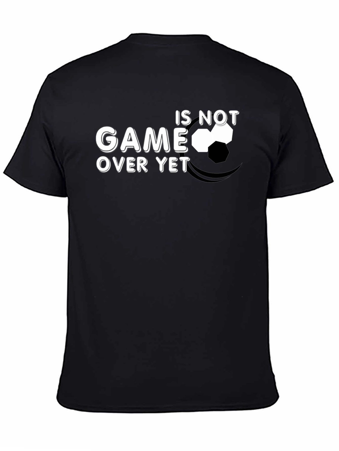 Game Over Yet? Mens Graphic T-Shirt