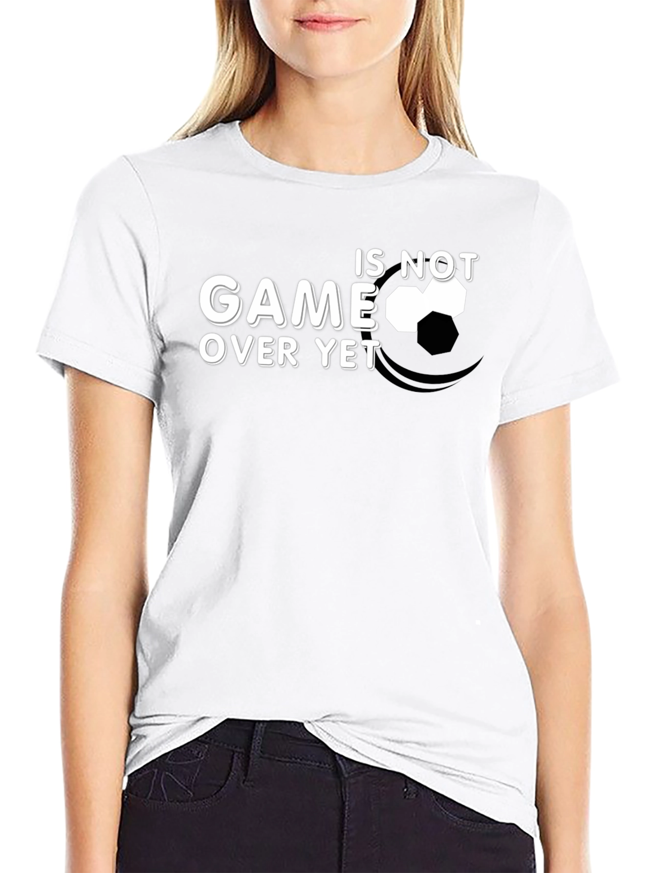 Game Over Yet? Mens Graphic T-Shirt