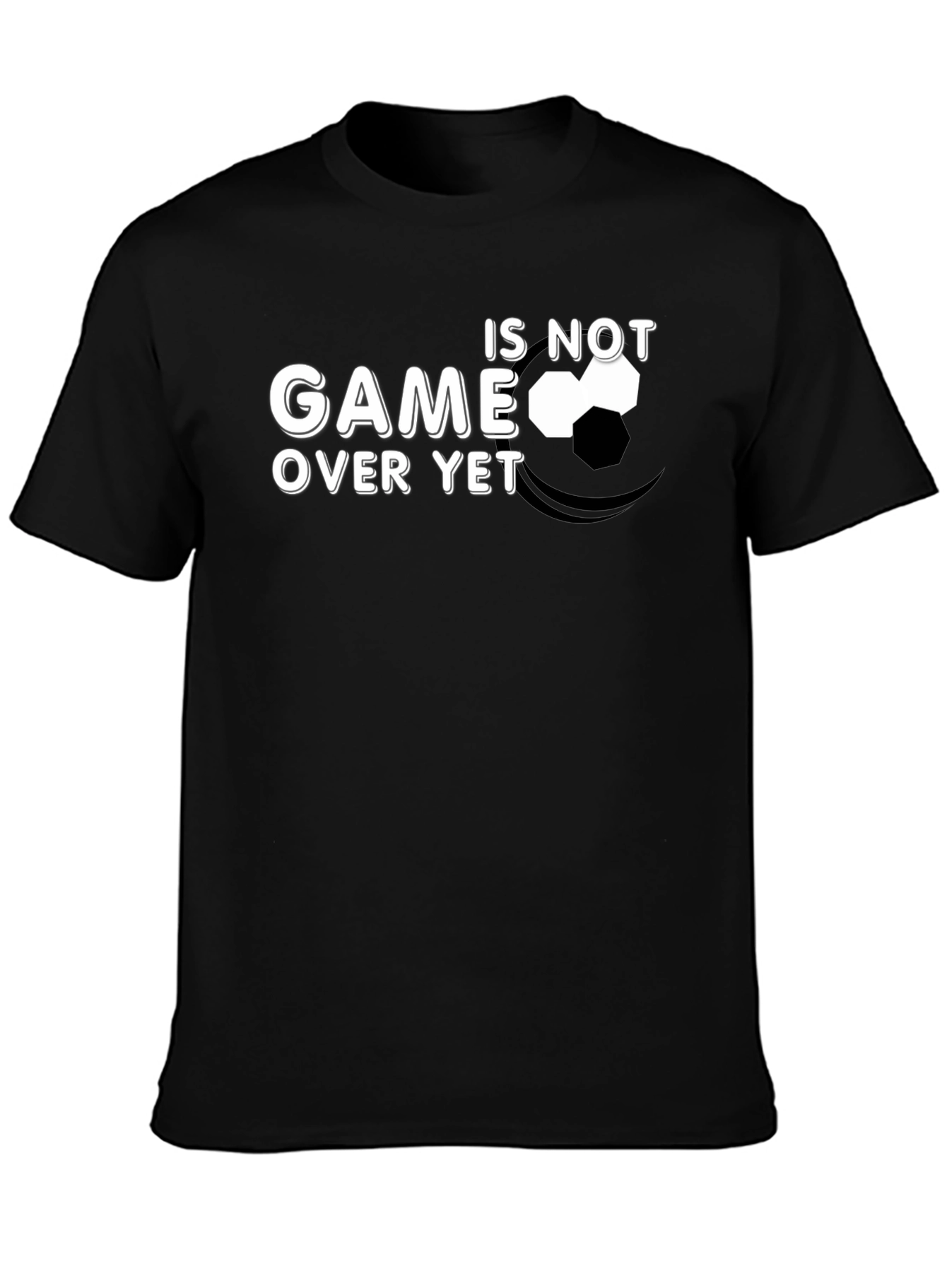 Game Over Yet? Mens Graphic T-Shirt