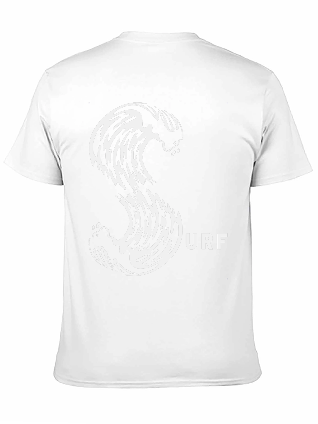 Surf Wave Graphic Tee - Black