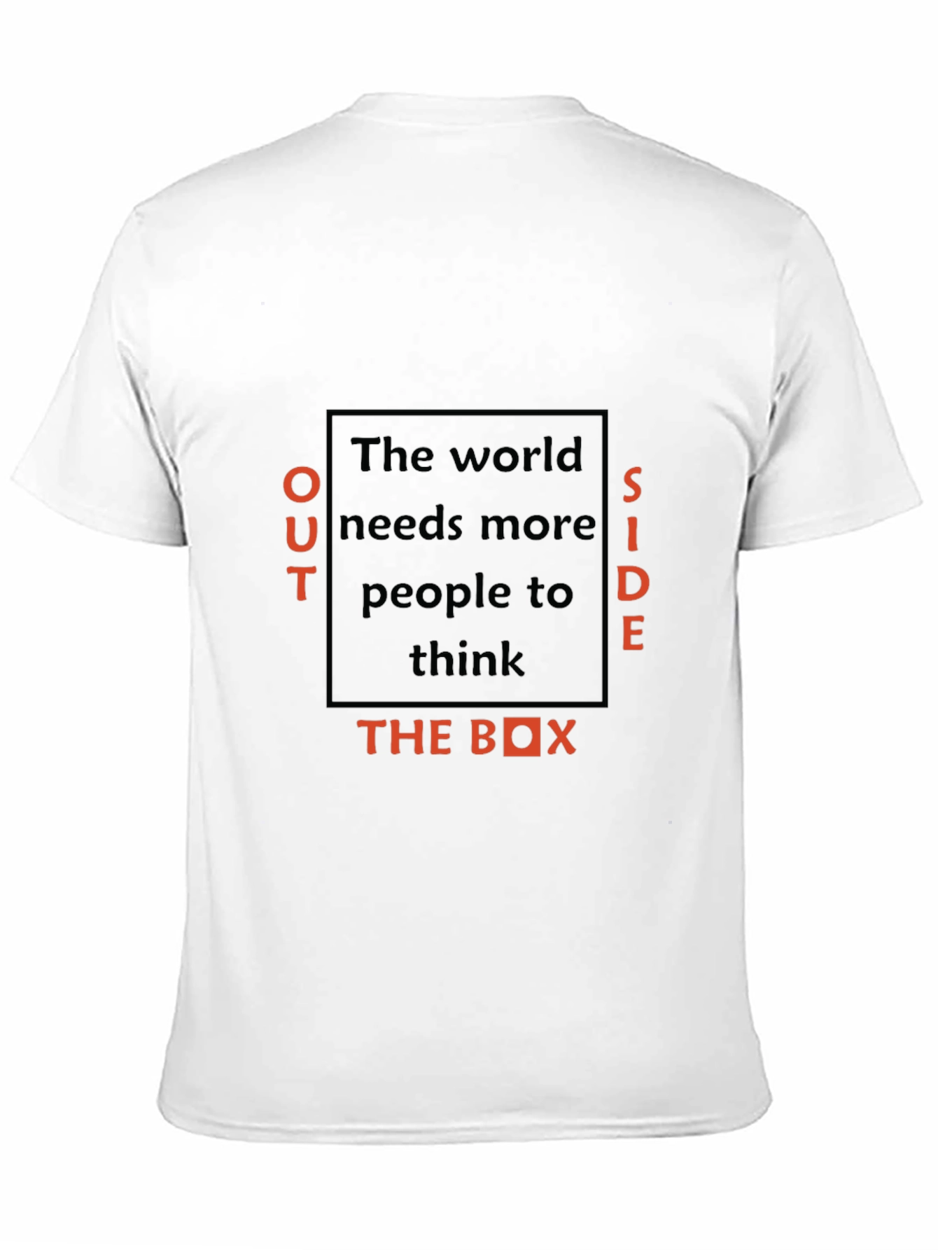 Think Outside the Box Black T-Shirt