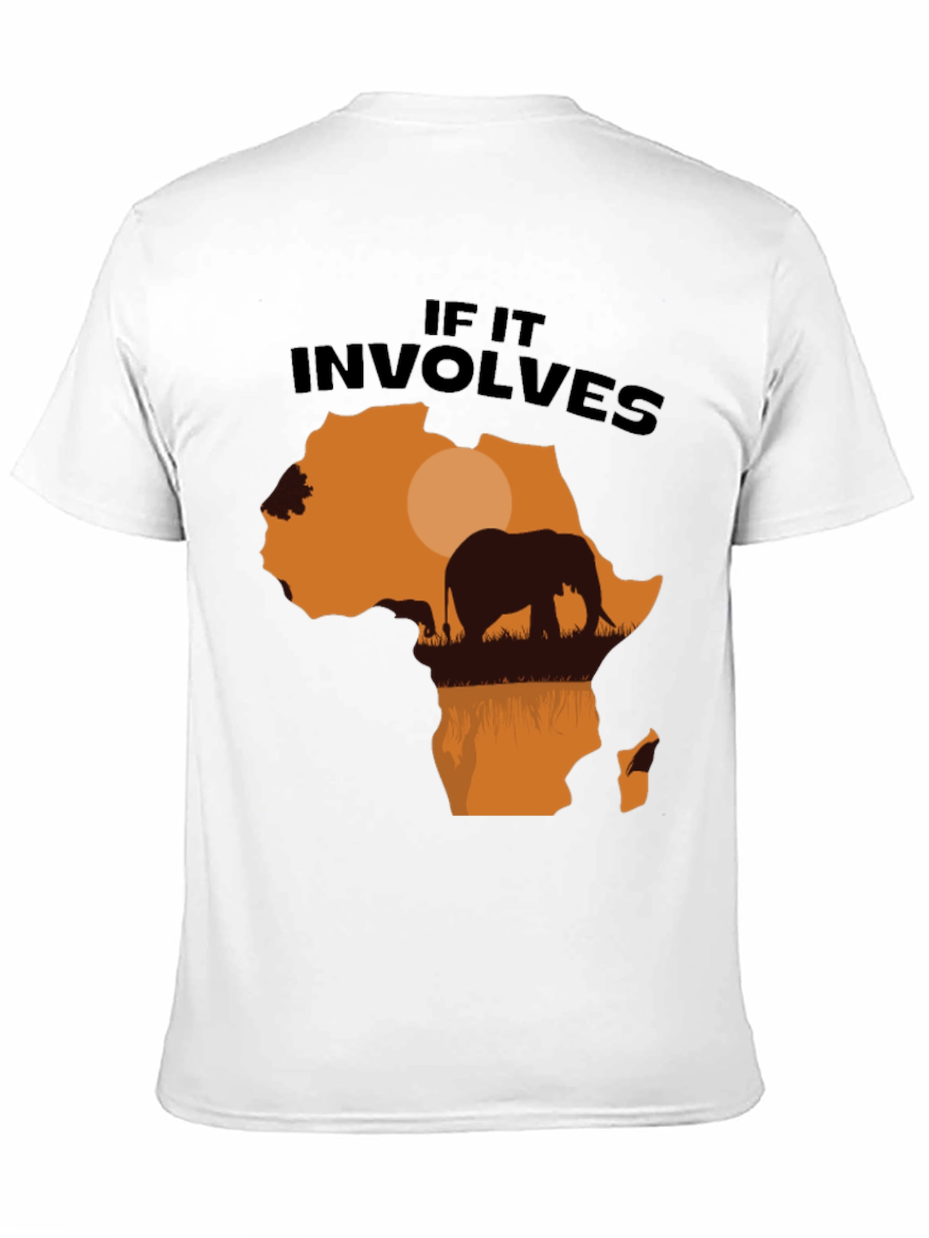 Africa Elephant Graphic T-Shirt - Nature Lover Tee