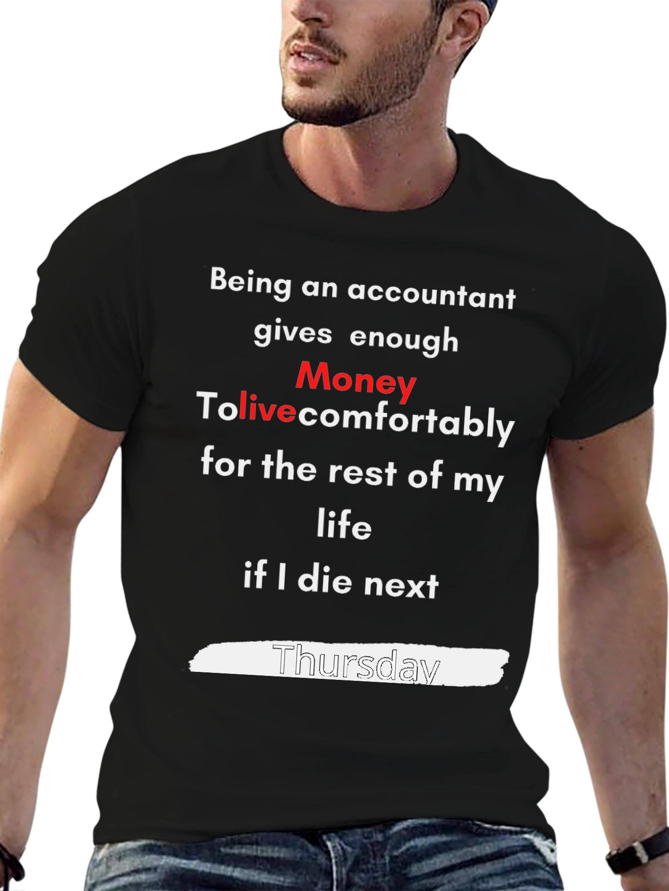 Accountant Money T-Shirt - Funny Profession Tee