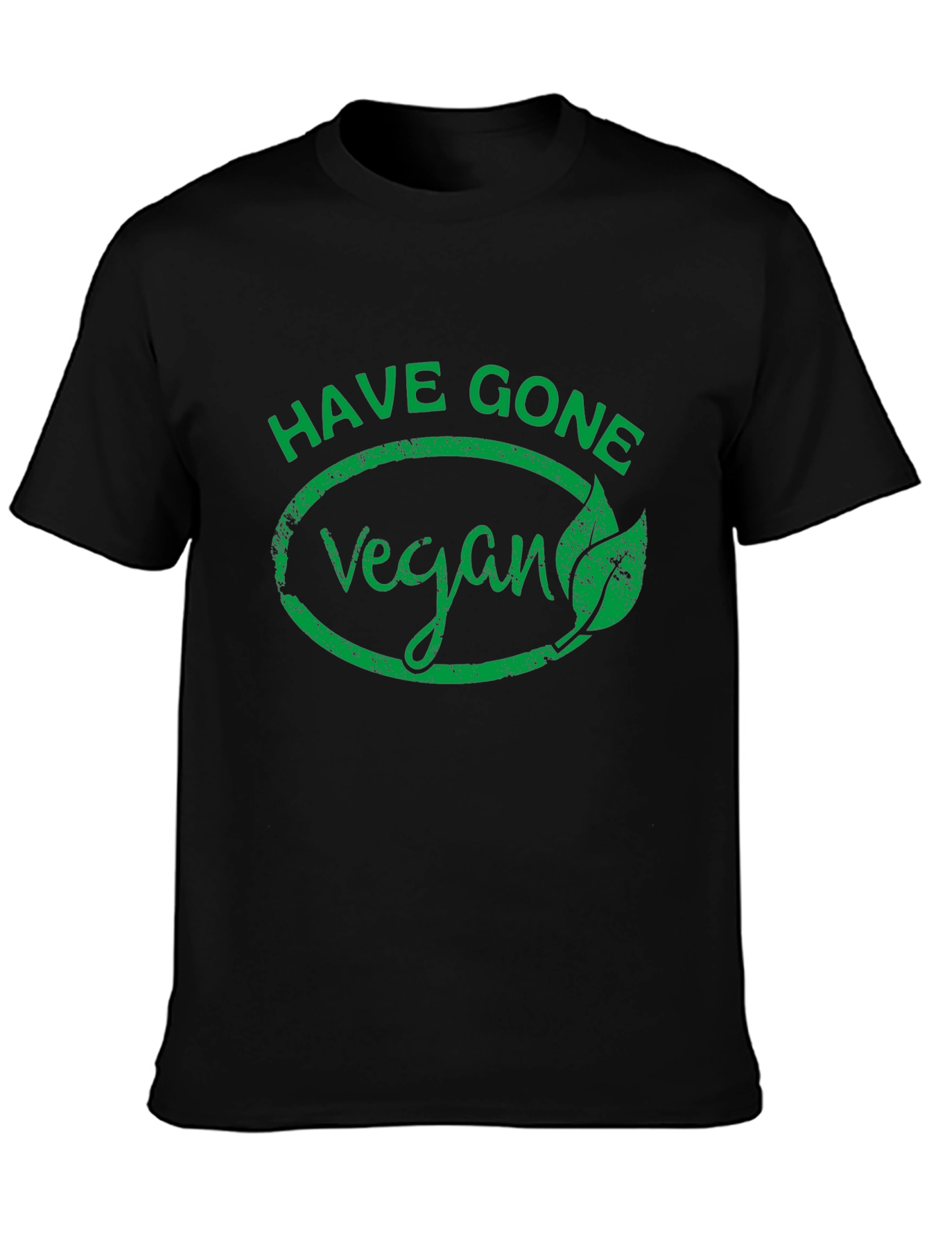 Have Gone Vegan T-Shirt - Black