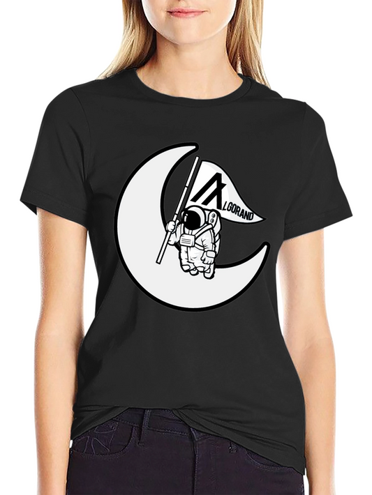 Algorand Astronaut T-Shirt - Black Cotton Tee