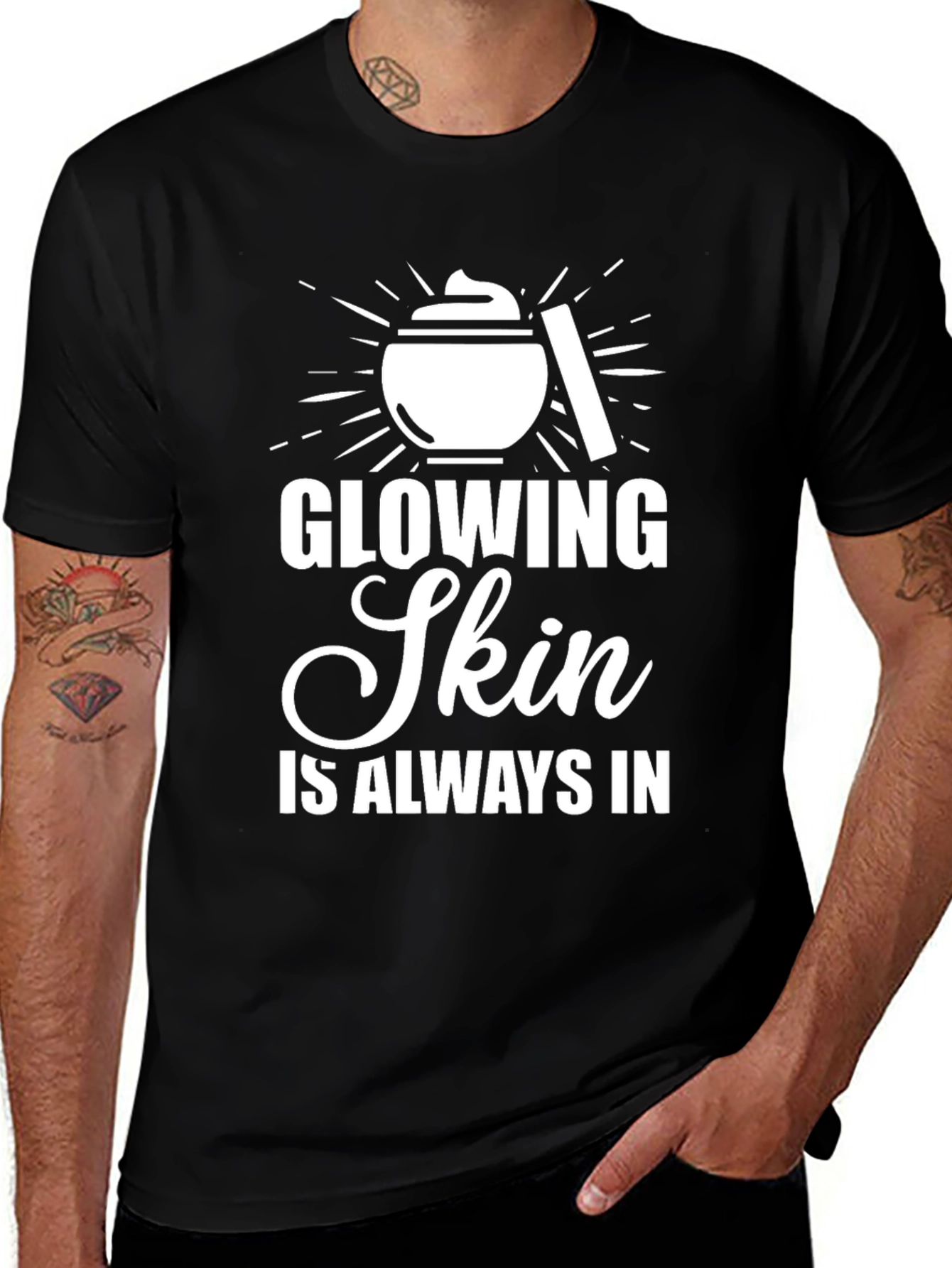 Glowing Skin T-Shirt - Beauty & Style
