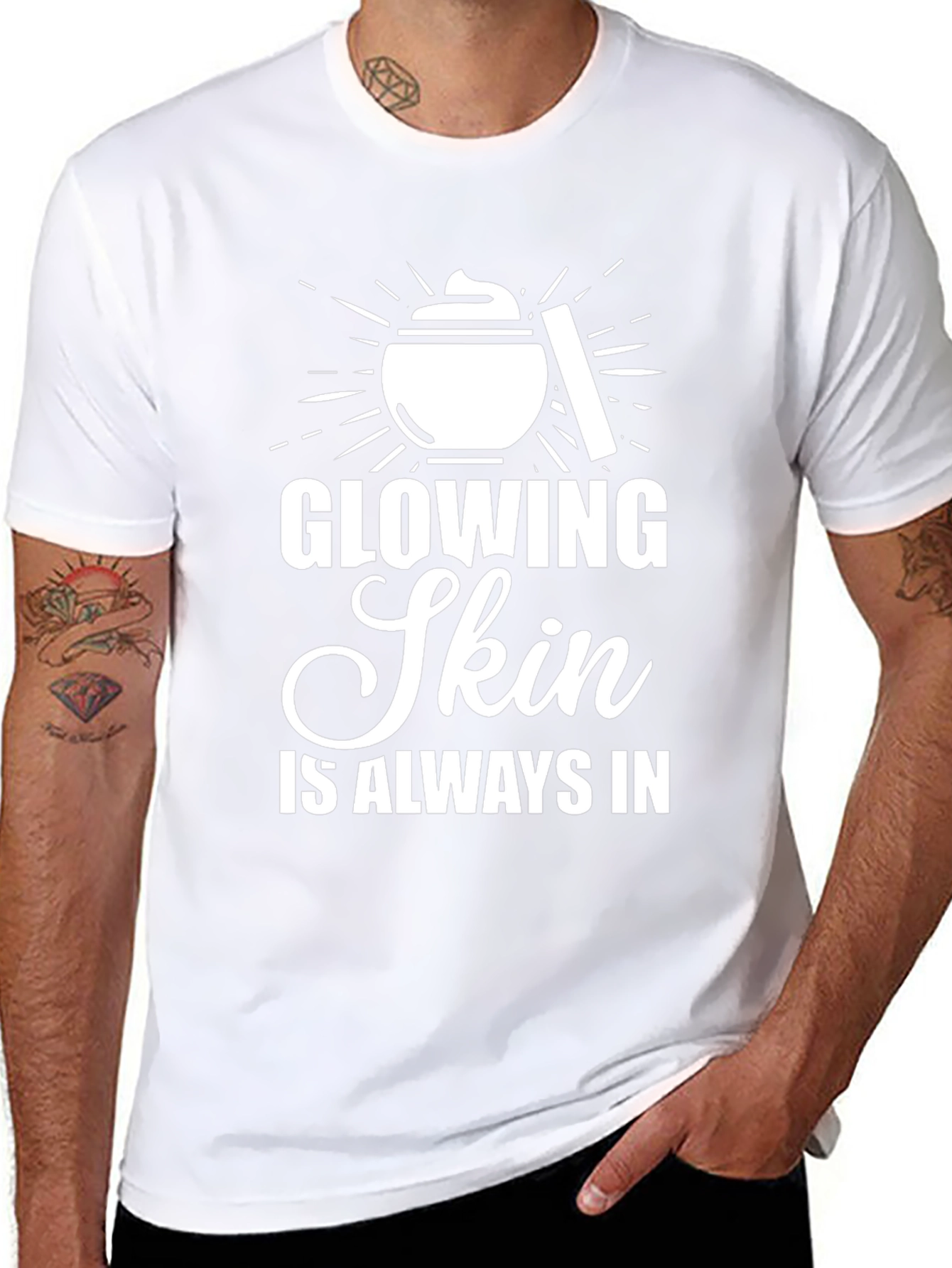 Glowing Skin T-Shirt - Beauty & Style