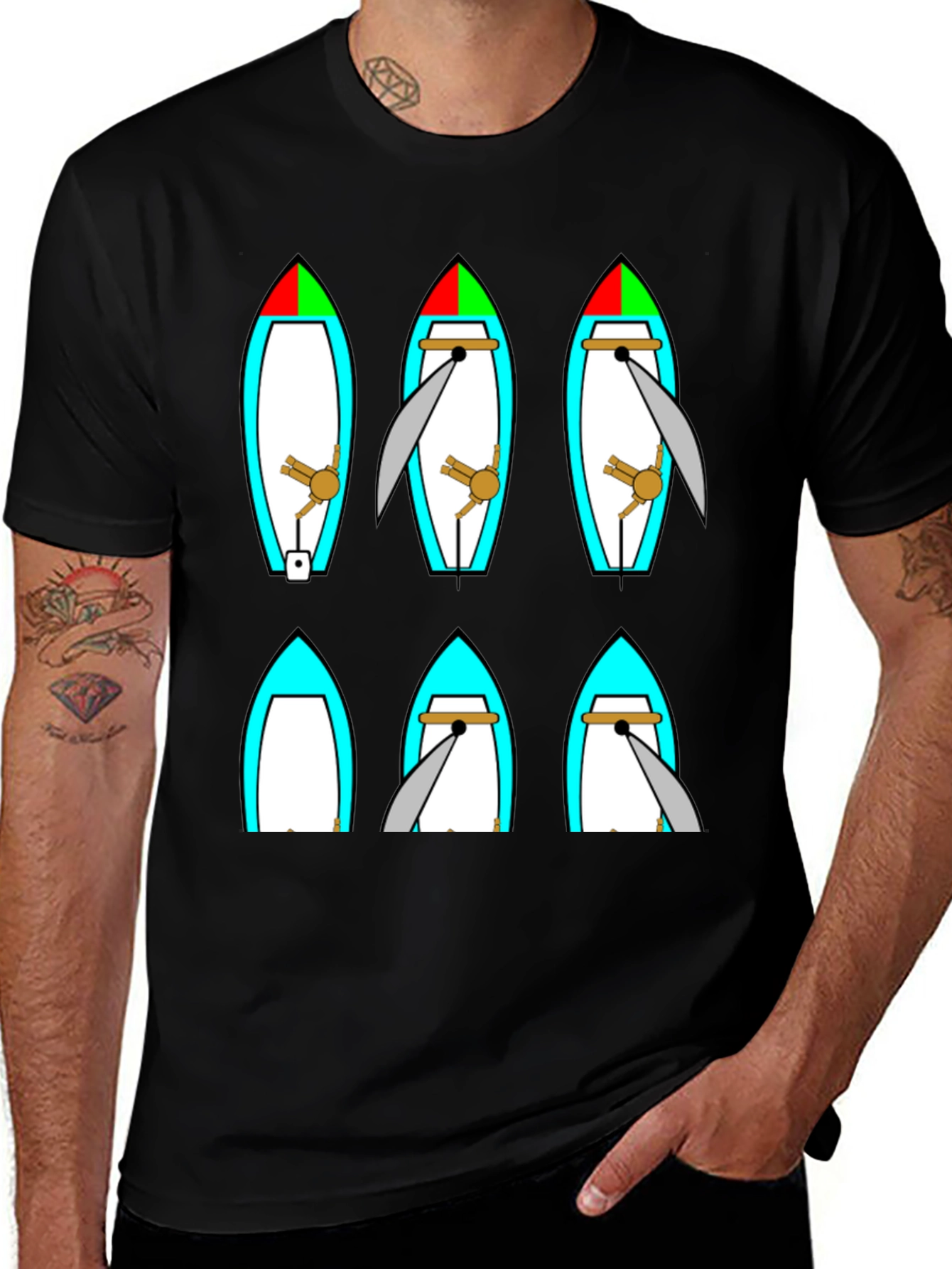 Sailing T-Shirt: Boats & Navigation