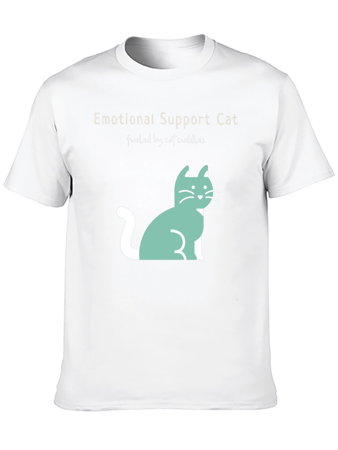 Emotional Support Cat T-Shirt - Cuteness Overload!