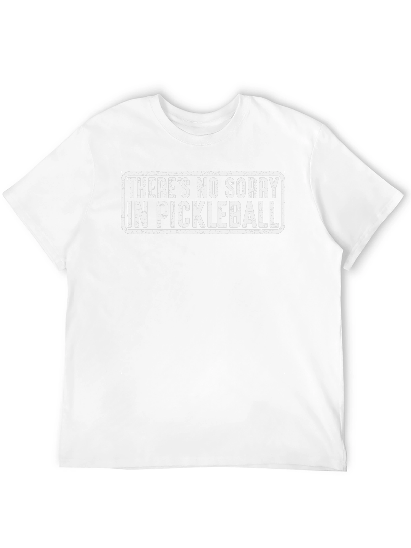 Funny Pickleball T-Shirt - No Sorry Design