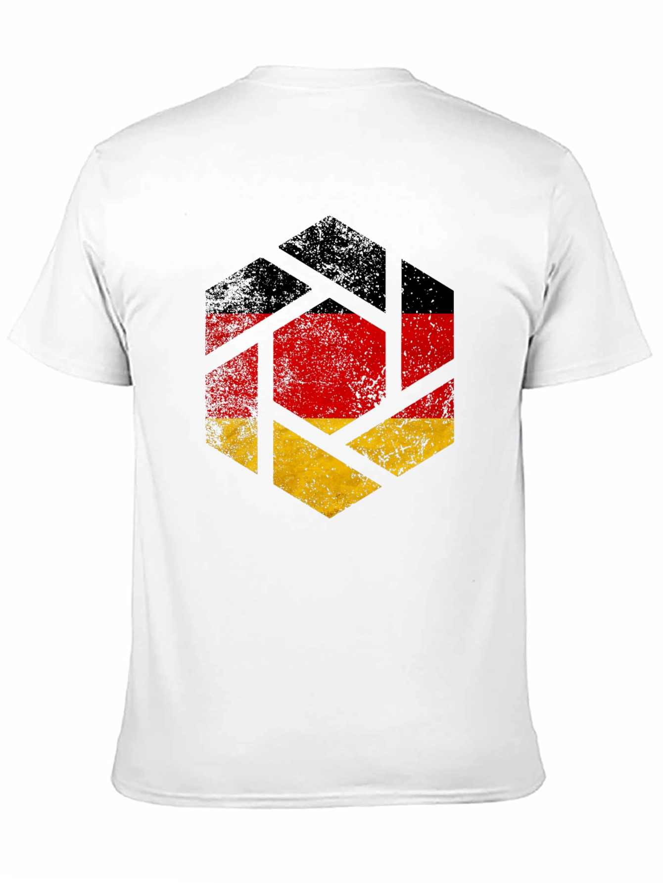 German Flag Hexagon T-Shirt