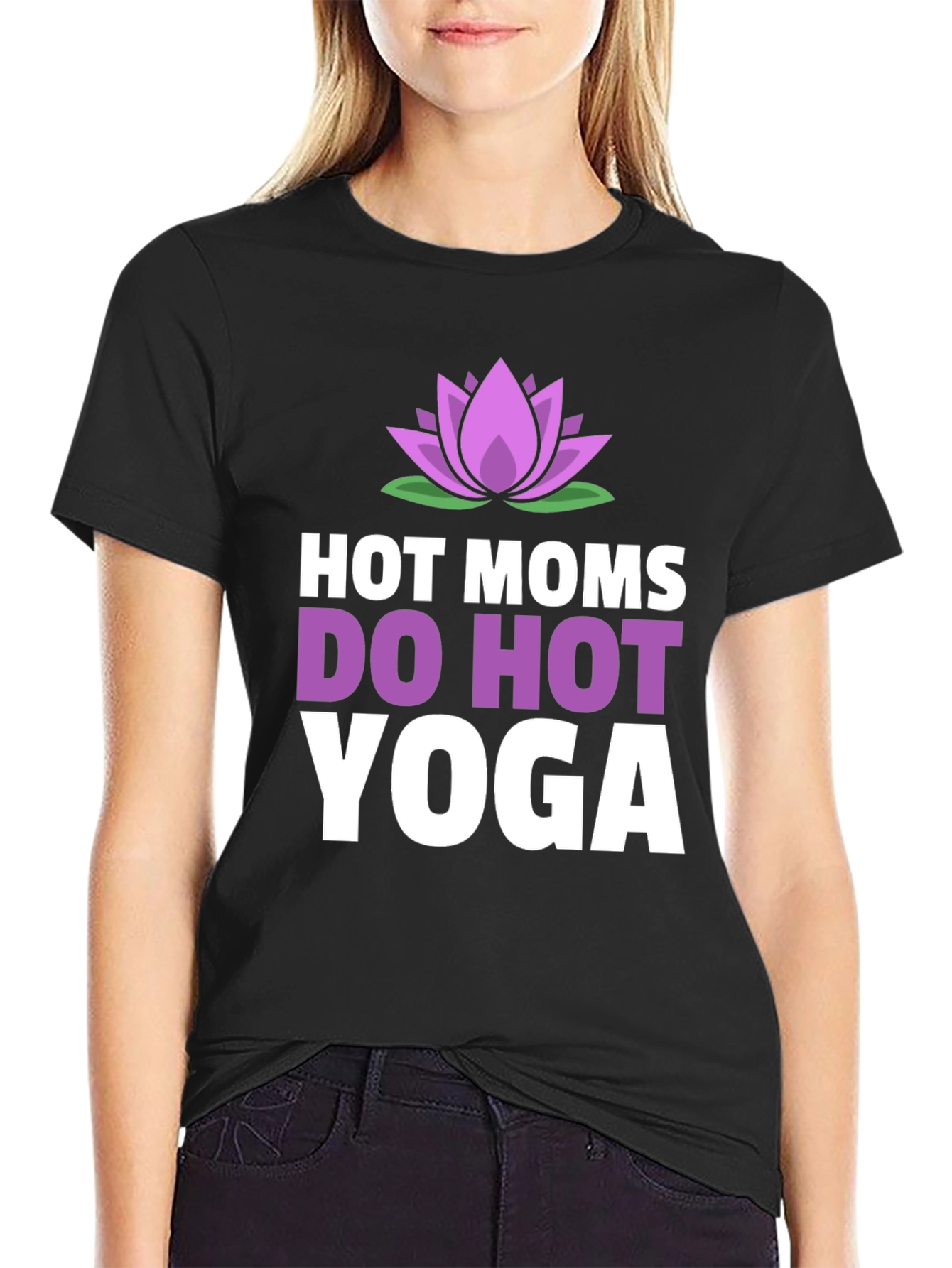 Hot Moms Do Hot Yoga T-Shirt